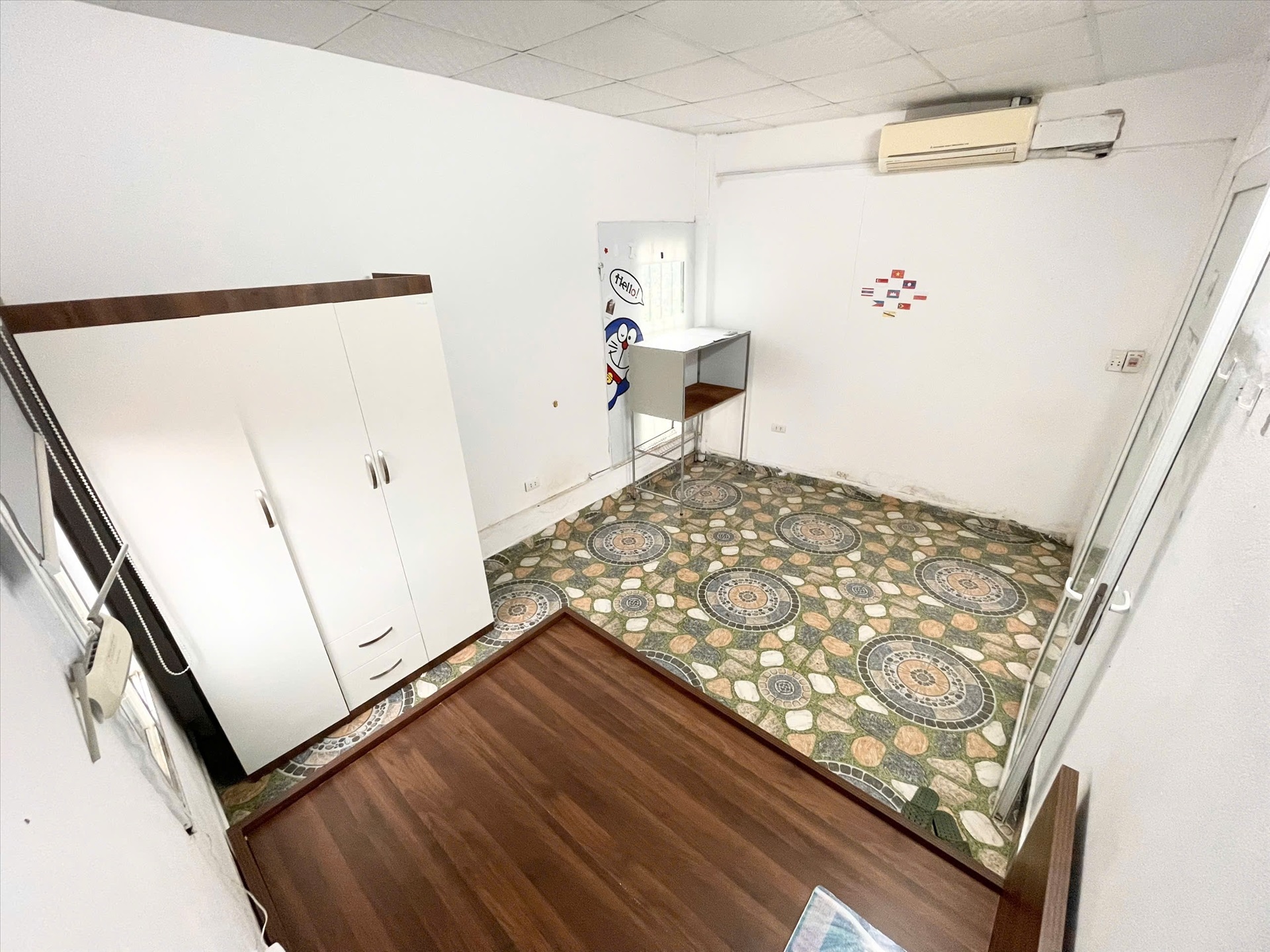 Phòng trọ Studio 20m2 tại Airstay Đường Láng - Đống Đa - Phòng ngủ