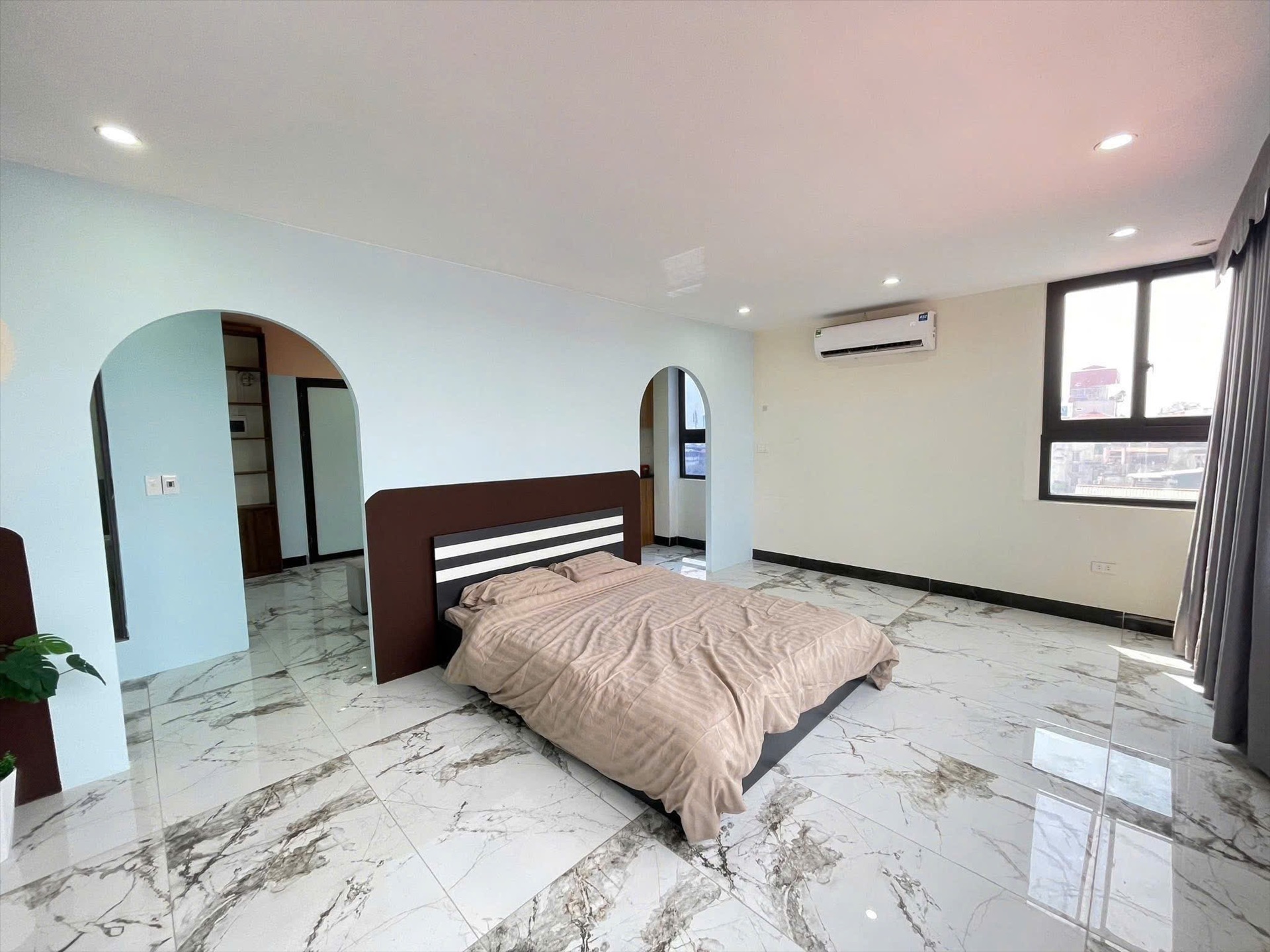 Phòng trọ 1 Phòng ngủ 45m2 tại 4PS Housing Tân Ấp - Ba Đình - Phòng ngủ