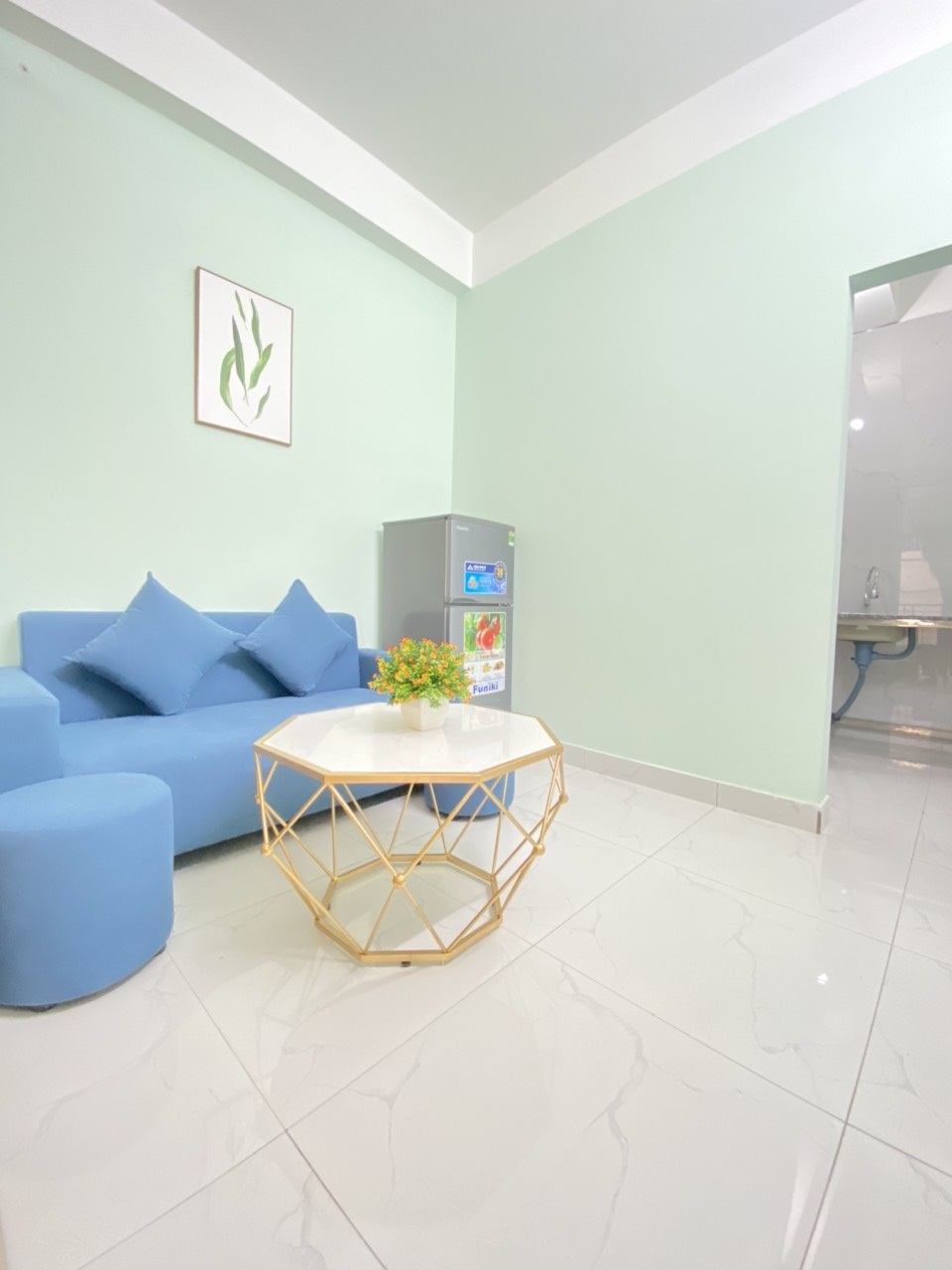 Phòng trọ 1 Phòng ngủ 30m2 tại 4PS Housing 3 Pháo Đài Láng - Đống Đa - Phòng khách