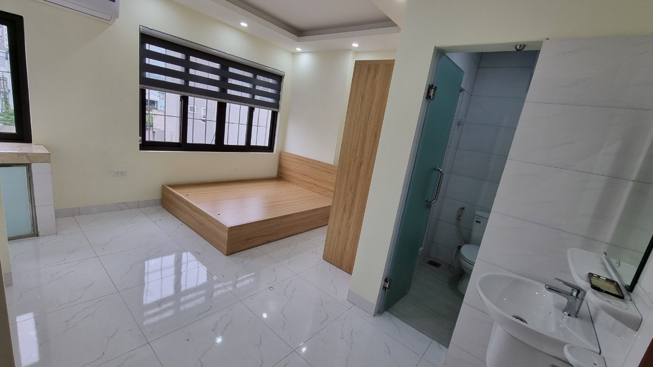 Phòng trọ Studio 25m2 tại HP Land Trần Hữu Tước - Đống Đa - Phòng ngủ