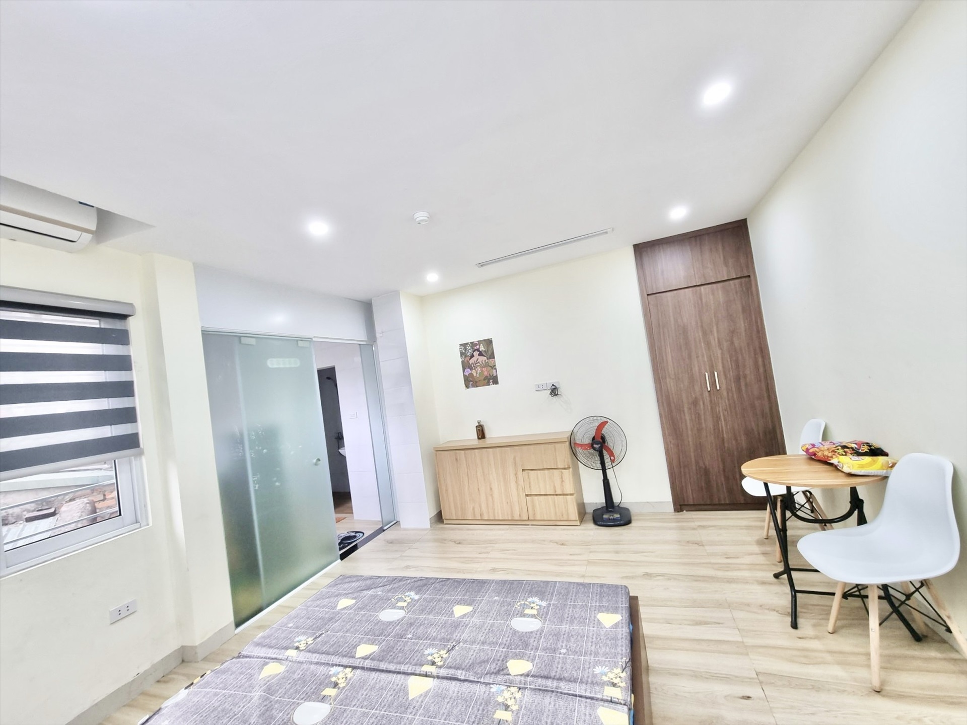 Phòng trọ 1 Phòng ngủ 30m2 tại HP Land 1 Trần Hữu Tước - Đống Đa - Phòng khách