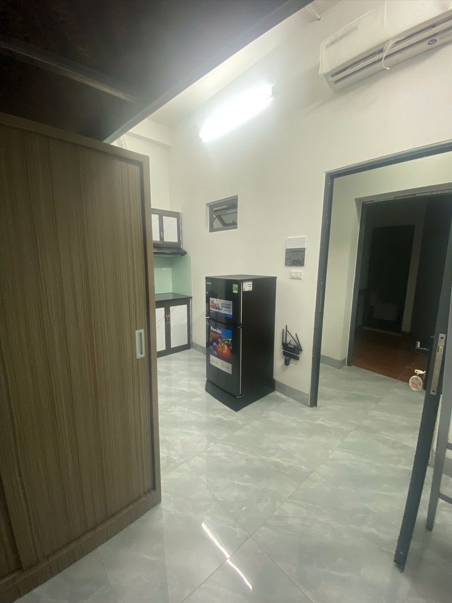 Phòng trọ Duplex 14m2 tại CT House Bùi Xương Trạch - Thanh Xuân - Phòng bếp
