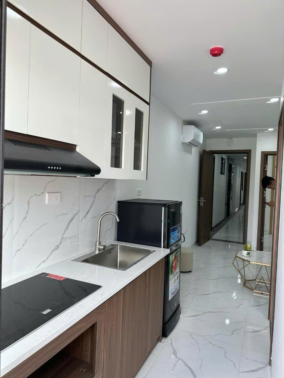 Phòng trọ 2 Phòng ngủ 40m2 tại TC Home Lạc Long Quân - Tây Hồ - Phòng bếp
