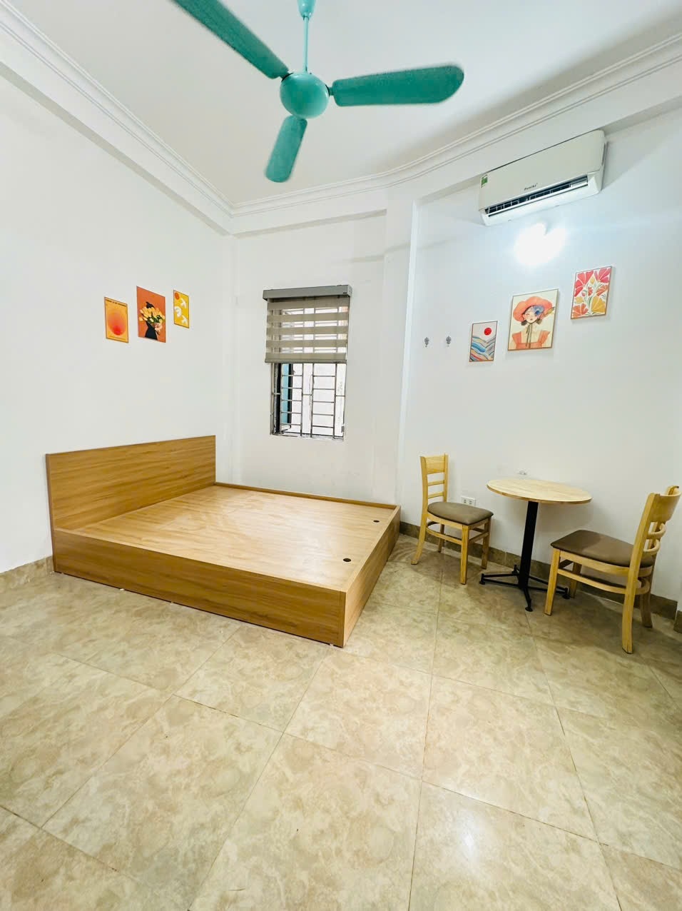 Phòng trọ Studio 25m2 tại TT House 1 Nguyễn Khánh Toàn - Cầu Giấy - Phòng ngủ