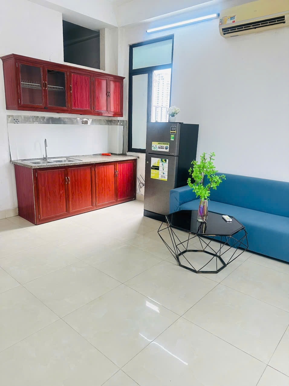 Phòng trọ 1 Phòng ngủ 40m2 tại TT House 1 Cầu Giấy - Cầu Giấy - Phòng khách