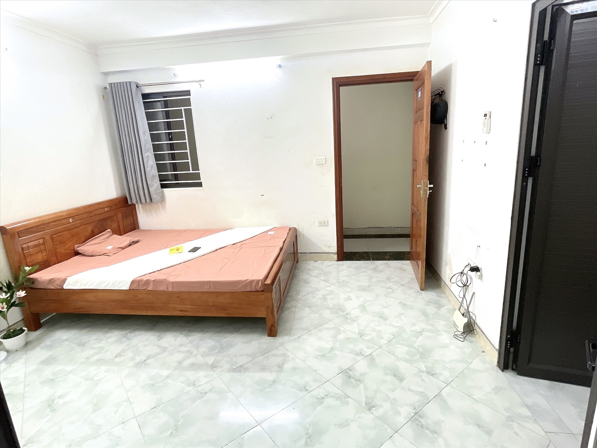 Phòng trọ 1 Phòng ngủ 28m2 tại HappyHomes Hồ Tùng Mậu - Cầu Giấy - Phòng ngủ