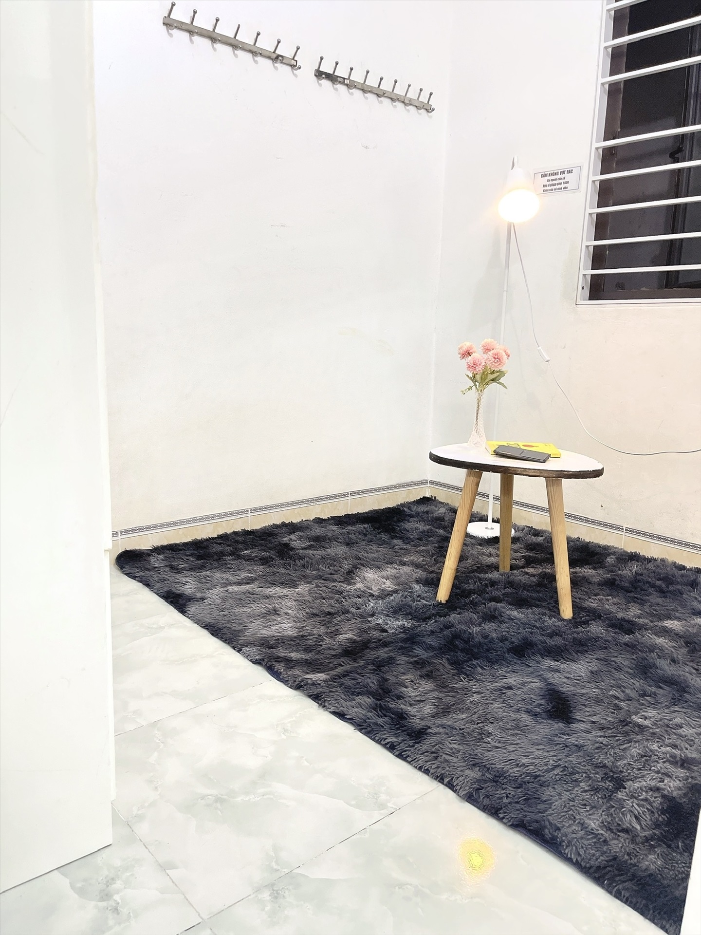 Phòng trọ 1 Phòng ngủ 28m2 tại HappyHomes Hồ Tùng Mậu - Cầu Giấy - Phòng khách