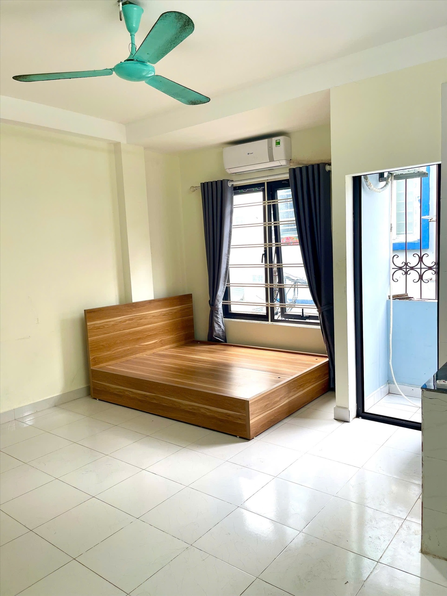 Phòng trọ Studio 35m2 tại Friends Team Giáp Nhất - Thanh Xuân - Phòng ngủ