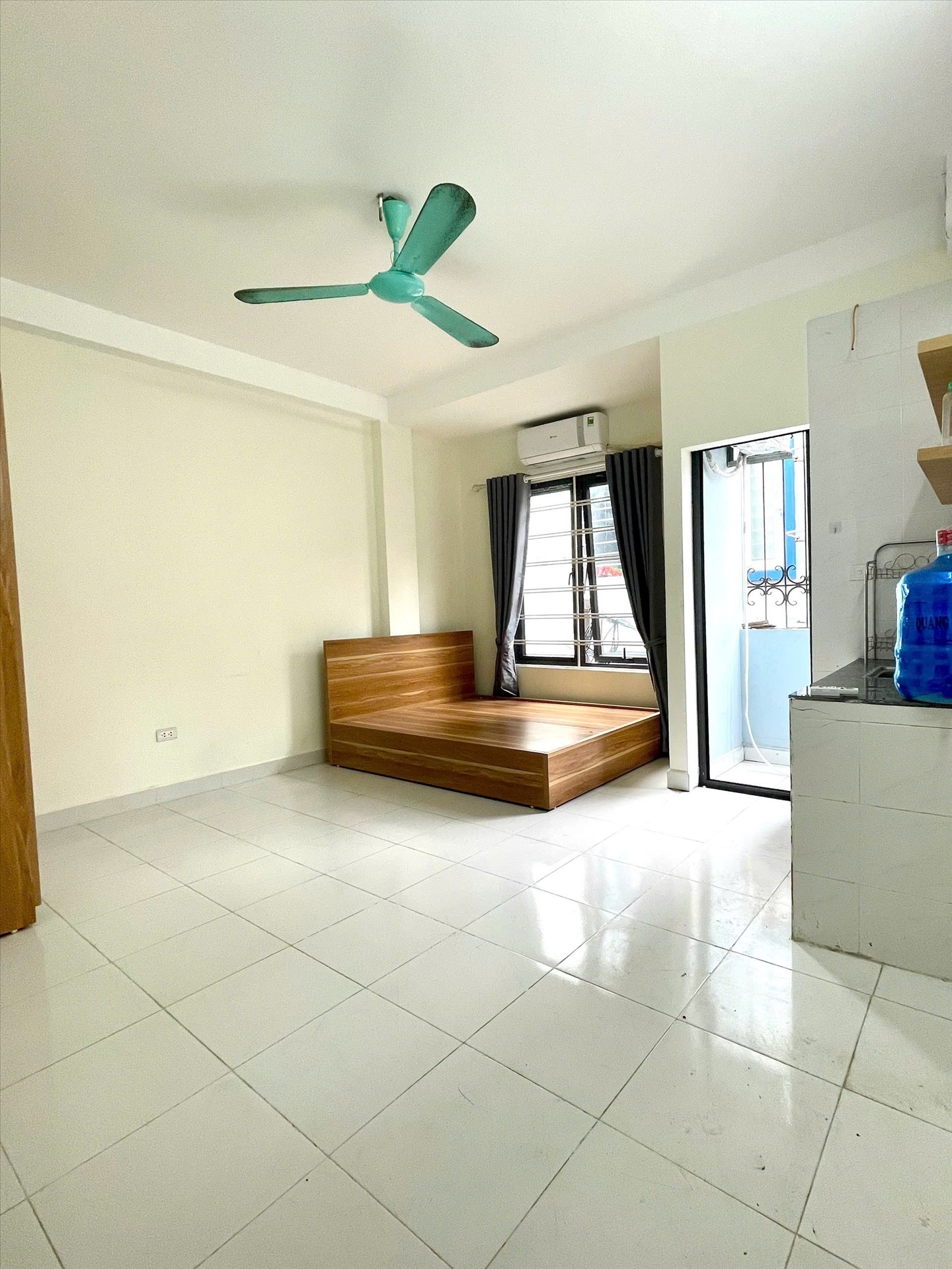 Phòng trọ Studio 35m2 tại Friends Team Giáp Nhất - Thanh Xuân - Phòng ngủ
