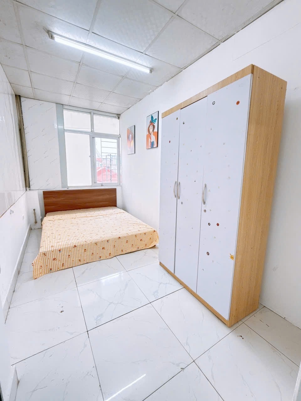 Phòng trọ 2 Phòng ngủ 40m2 tại HappyHomes 4 Doãn Kế Thiện - Cầu Giấy  - Phòng ngủ