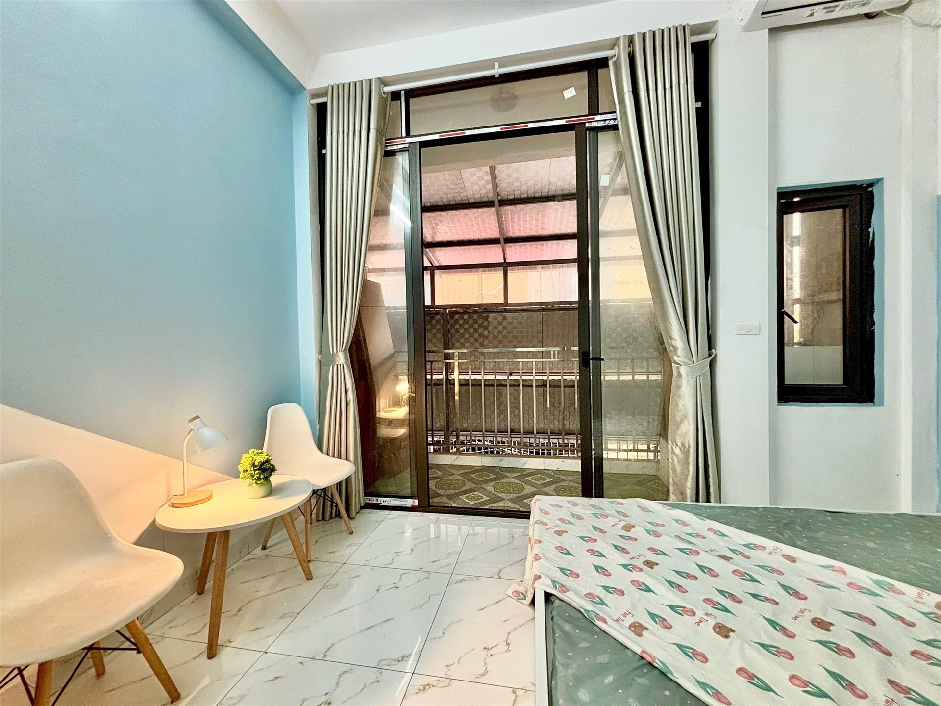 Phòng trọ Studio 25m2 tại TL Housing Mỹ Đình - Nam Từ Liêm - Phòng ngủ