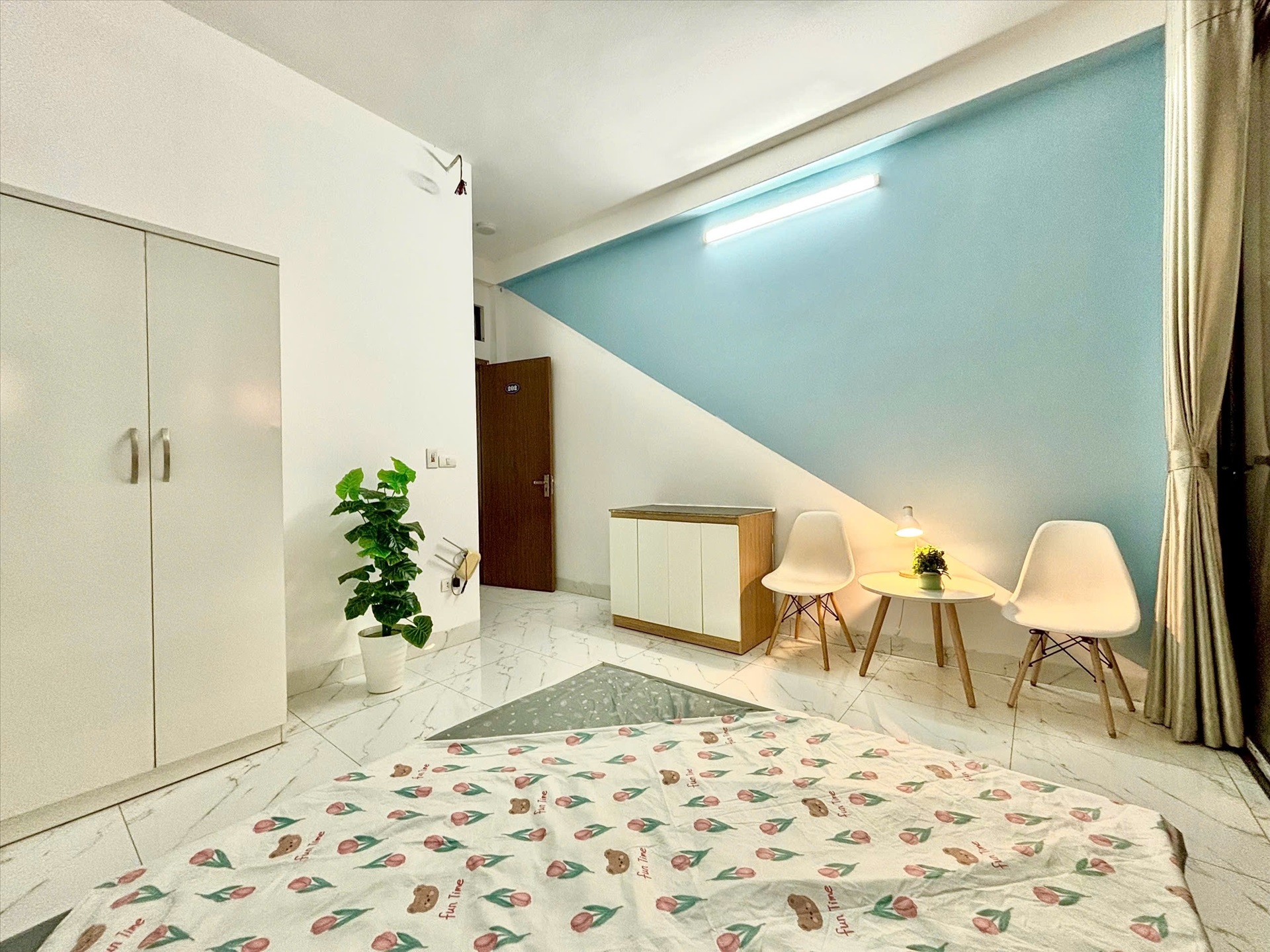 Phòng trọ Studio 25m2 tại TL Housing Mỹ Đình - Nam Từ Liêm - Phòng ngủ