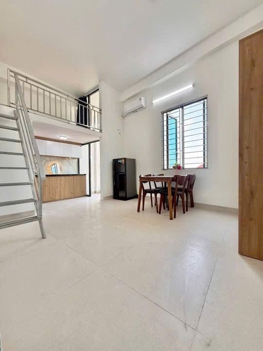 Phòng trọ Studio 30m2 tại VNFI House Tây Mỗ - Nam Từ Liêm - Phòng khách
