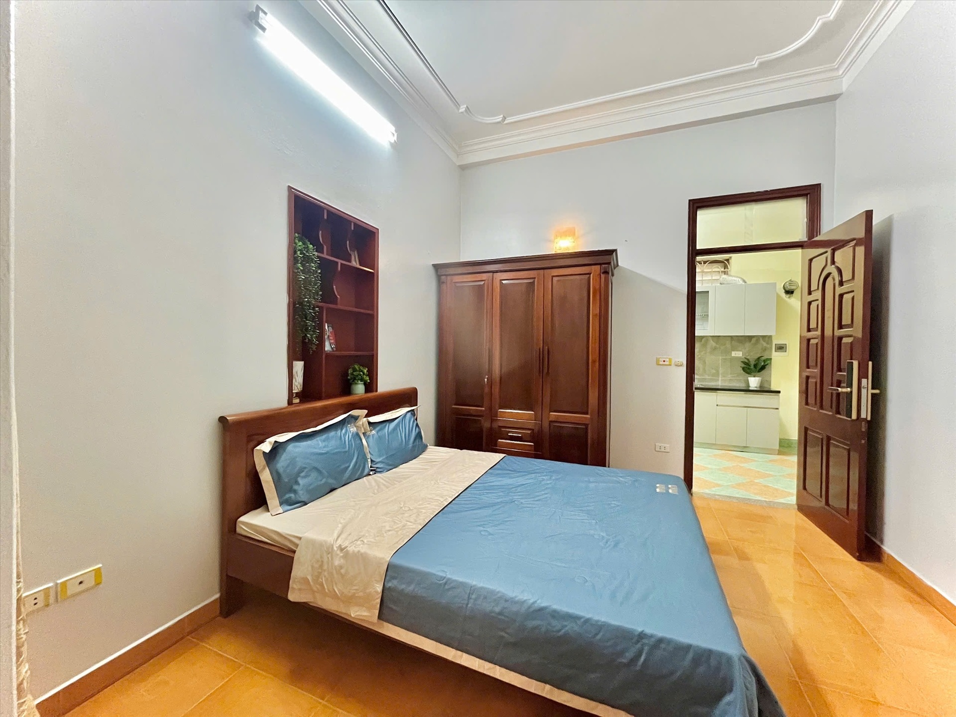 Phòng trọ 2 Phòng ngủ 25m2 tại Timehouse 3 Phú Mỹ - Nam Từ Liêm - Phòng ngủ