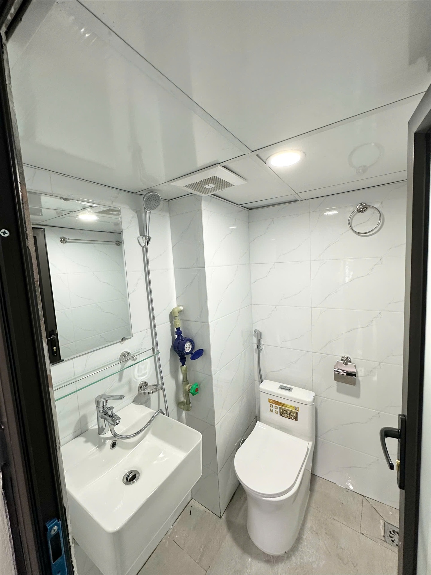 Phòng trọ Duplex 25m2 tại GENZ Home 1 Mỹ Đình - Nam Từ Liêm - Phòng tắm