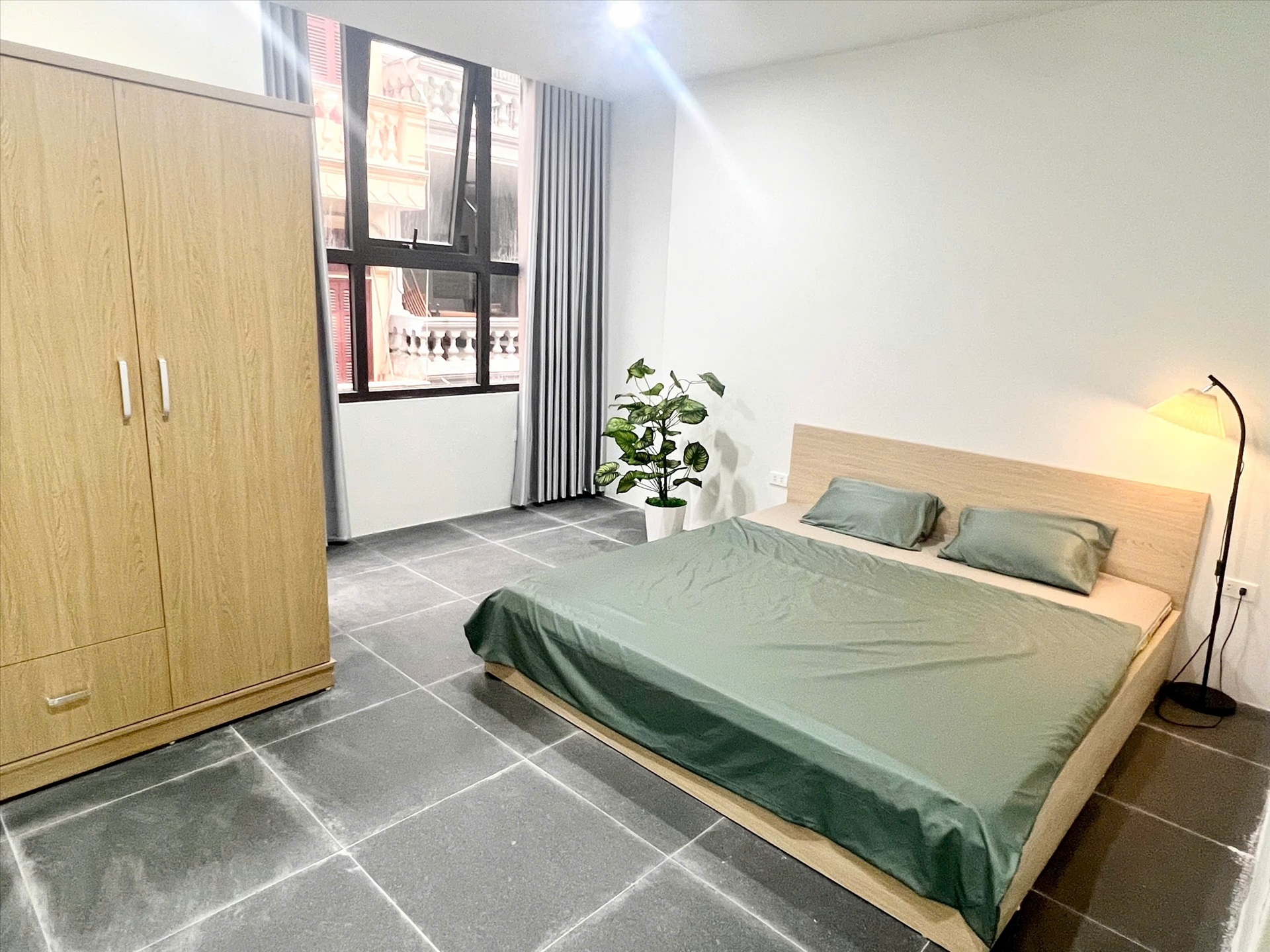 Phòng trọ 1 Phòng ngủ 40m2 tại CTC Home Hoàng Cầu - Đống Đa - Phòng ngủ
