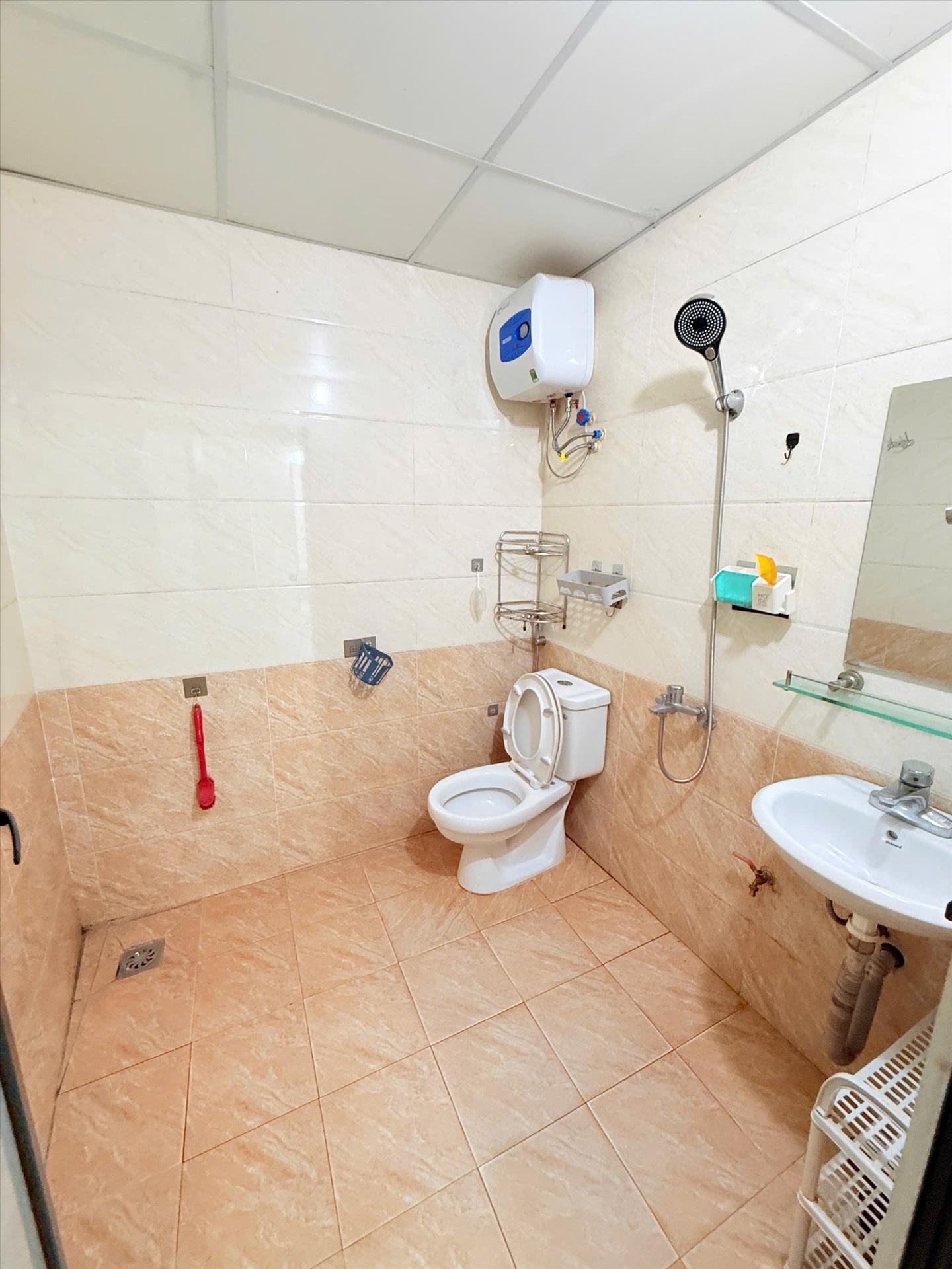Phòng trọ 2 Phòng ngủ 40m2 tại VNFI House 1 Mỹ Đình - Nam Từ Liêm - Phòng tắm