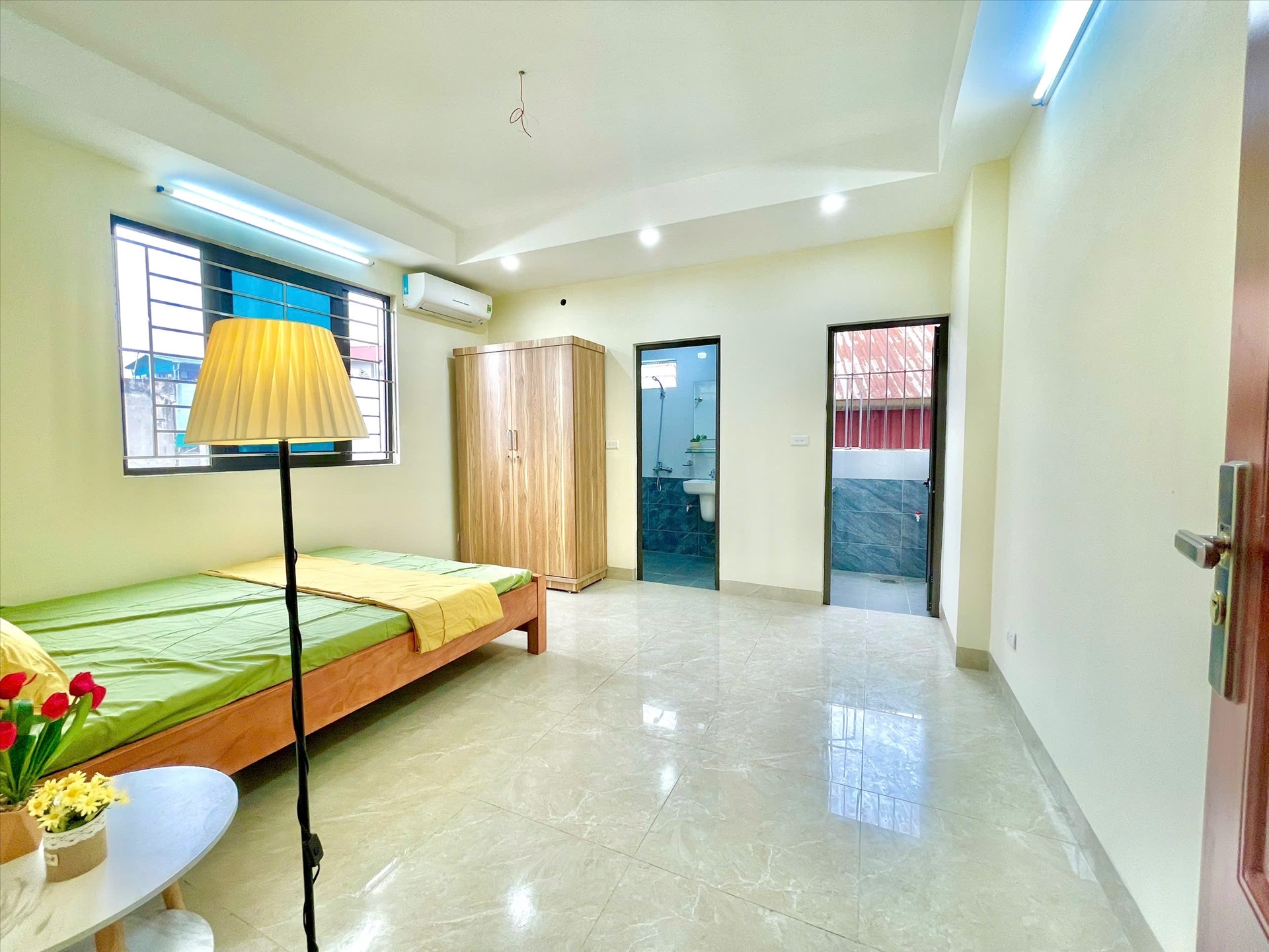 Phòng trọ 1 Phòng ngủ 25m2 tại Shome 1 Phú Mỹ - Nam Từ Liêm - Phòng ngủ