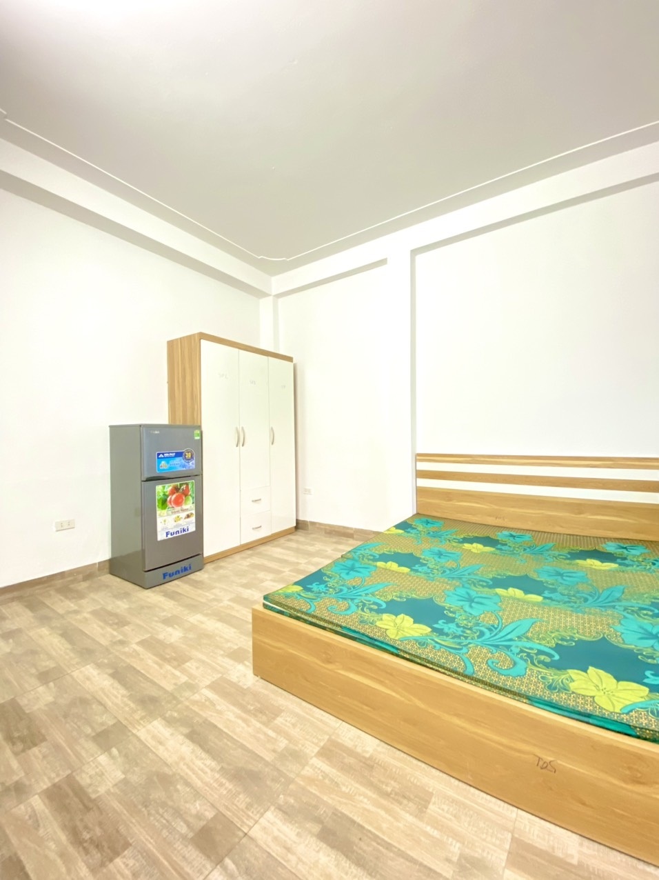 Phòng trọ Studio 22m2 tại 4PS Housing Nguyễn Khuyến - Hà Đông - Phòng ngủ
