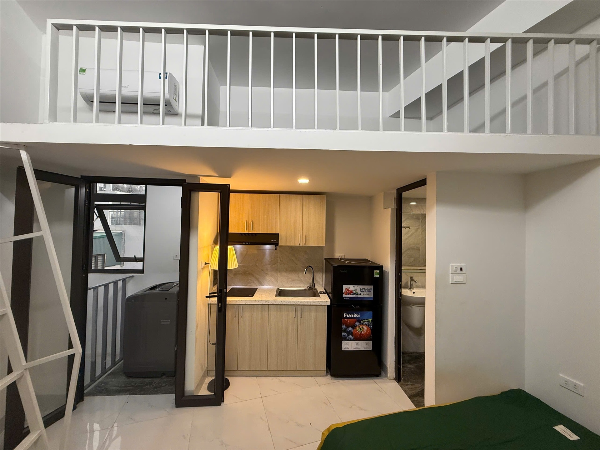 Phòng trọ 1 Phòng ngủ 28m2 tại Shome Lạc Long Quân - Tây Hồ - Phòng bếp