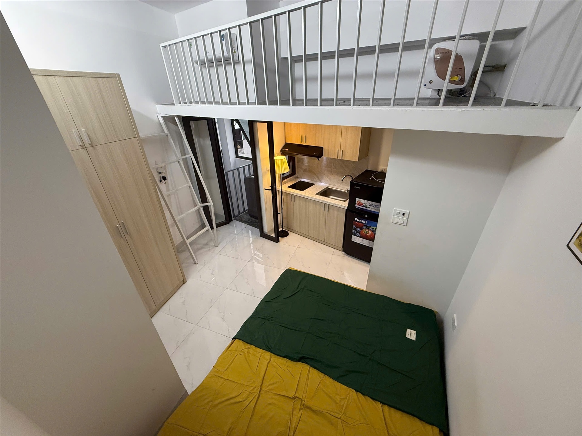 Phòng trọ 1 Phòng ngủ 28m2 tại Shome Lạc Long Quân - Tây Hồ - Phòng ngủ