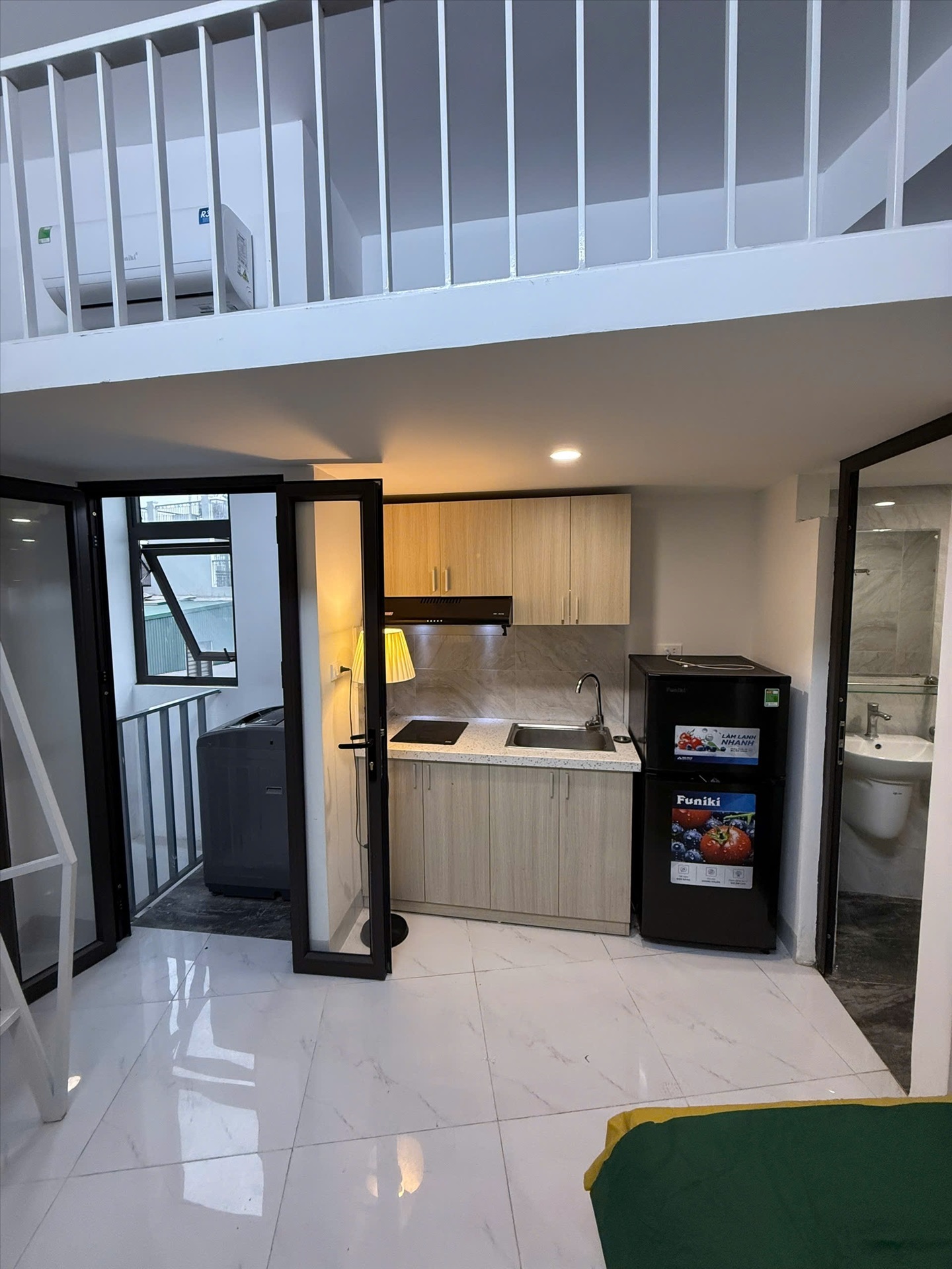 Phòng trọ 1 Phòng ngủ 28m2 tại Shome Lạc Long Quân - Tây Hồ - Phòng bếp