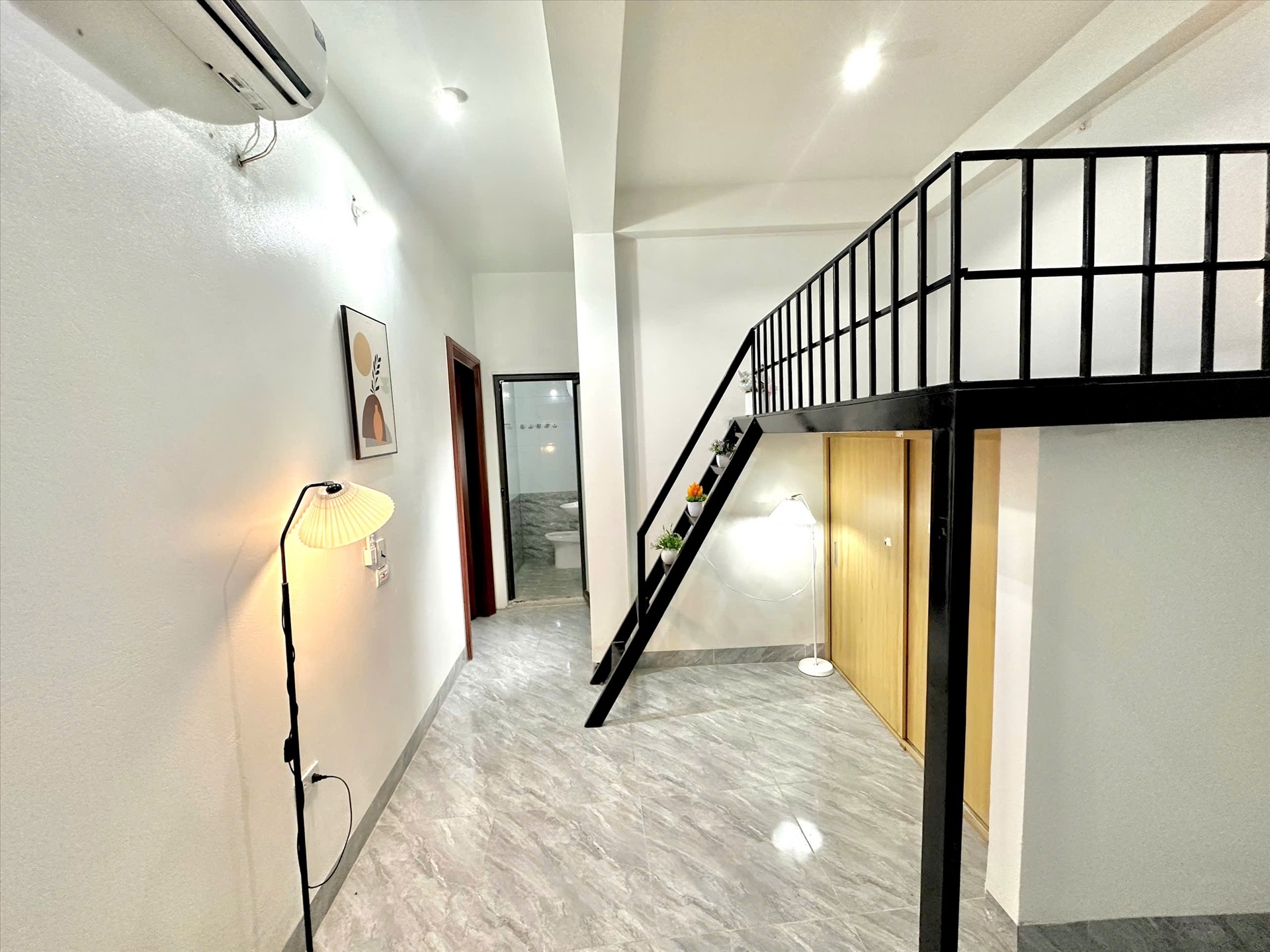 Phòng trọ Studio 22m2 tại Shome Đỗ Đức Dục - Nam Từ Liêm - Phòng ngủ