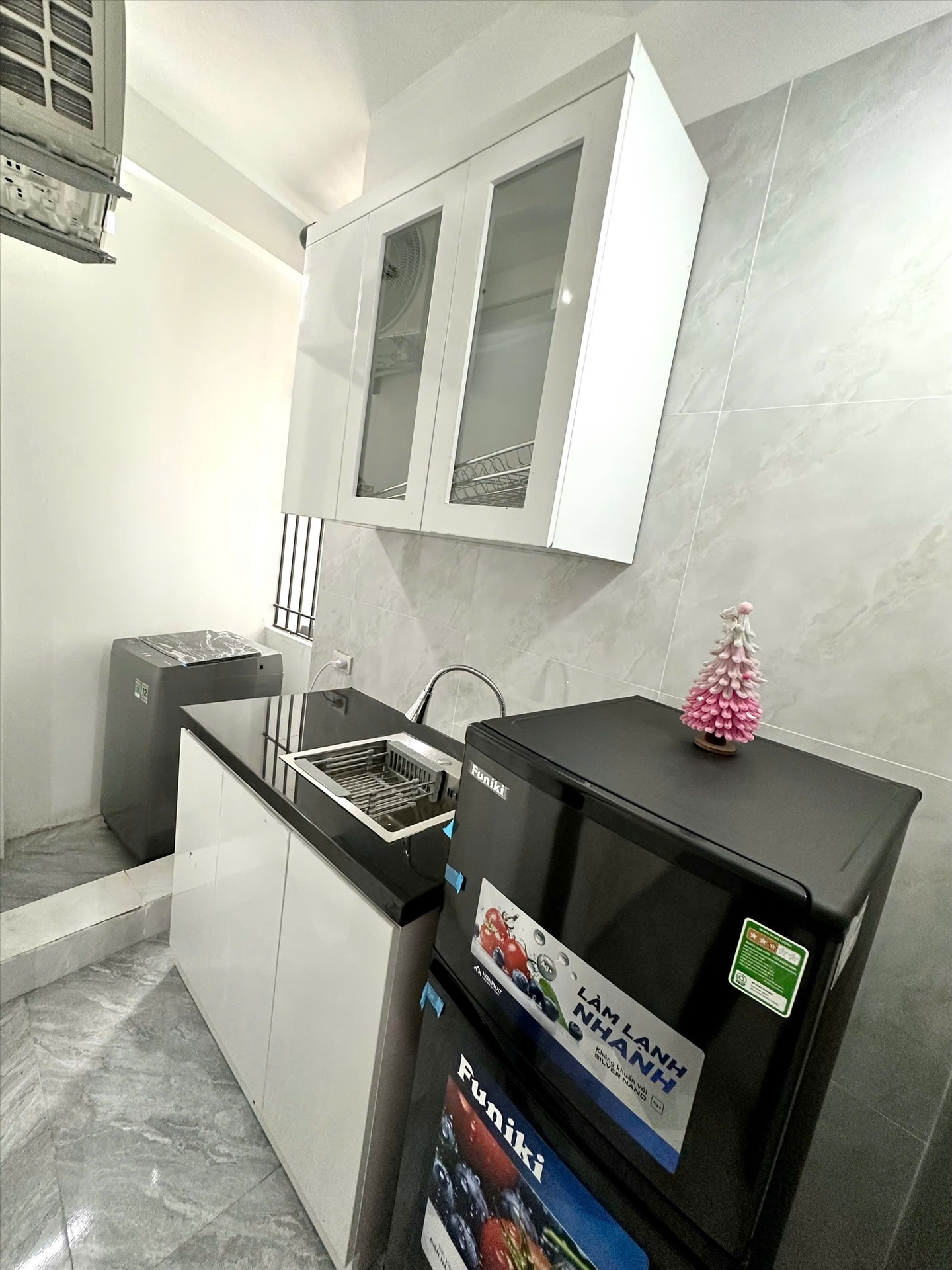Phòng trọ Studio 22m2 tại Shome Đỗ Đức Dục - Nam Từ Liêm - Phòng bếp