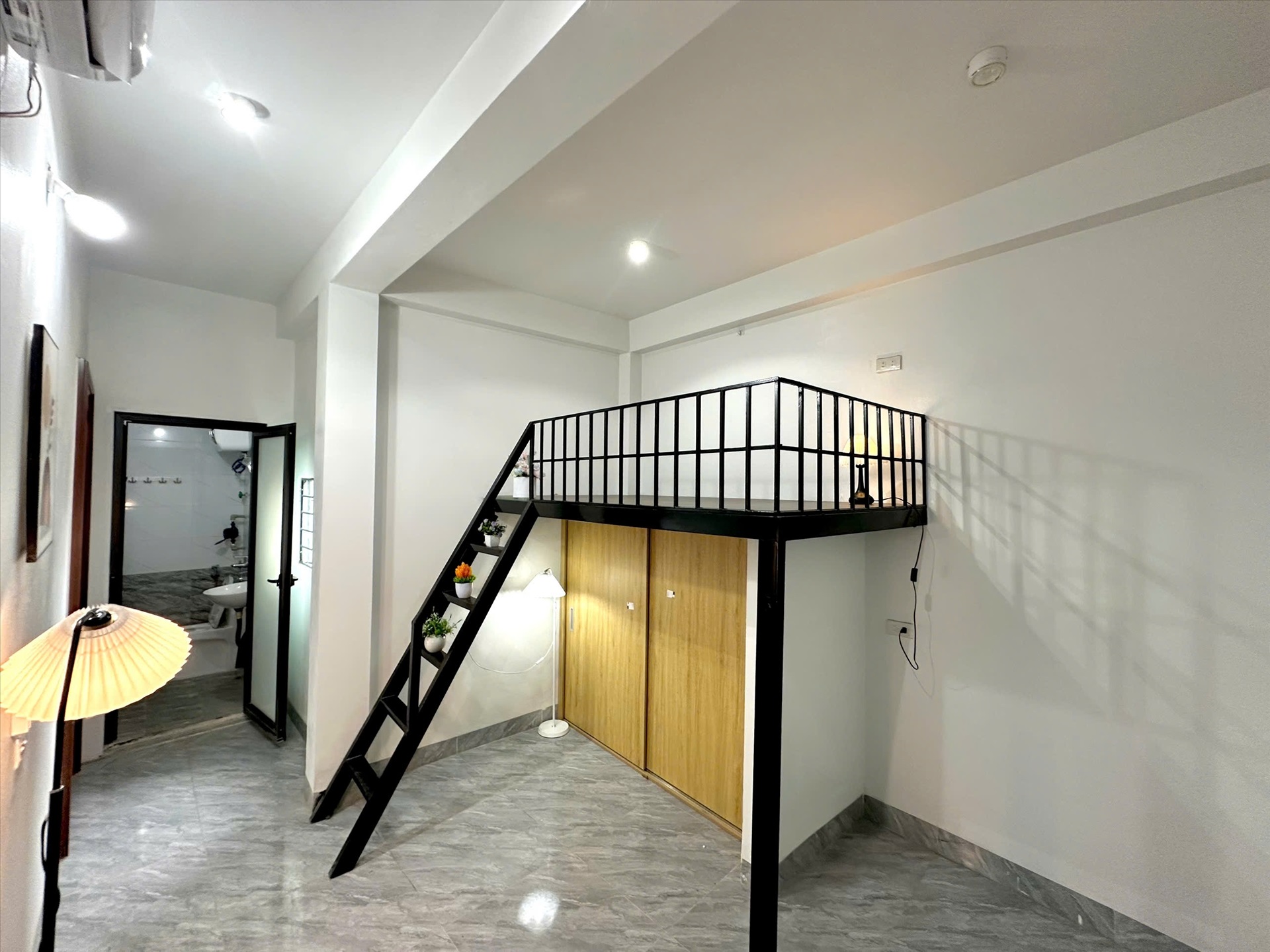 Phòng trọ Studio 22m2 tại Shome Đỗ Đức Dục - Nam Từ Liêm - Phòng ngủ