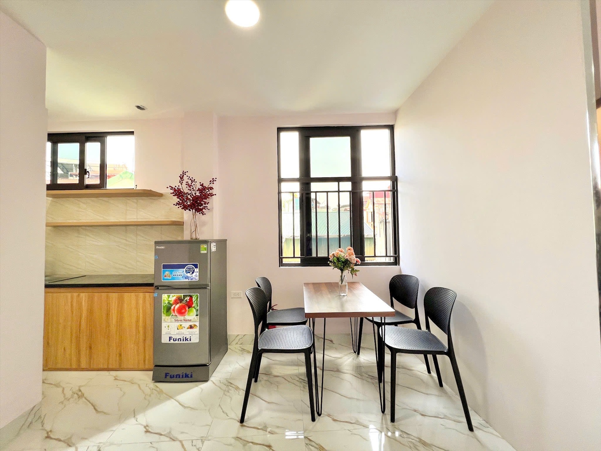 Phòng trọ 3 Phòng ngủ 70m2 tại Shome Văn Hương - Đống Đa - Phòng bếp