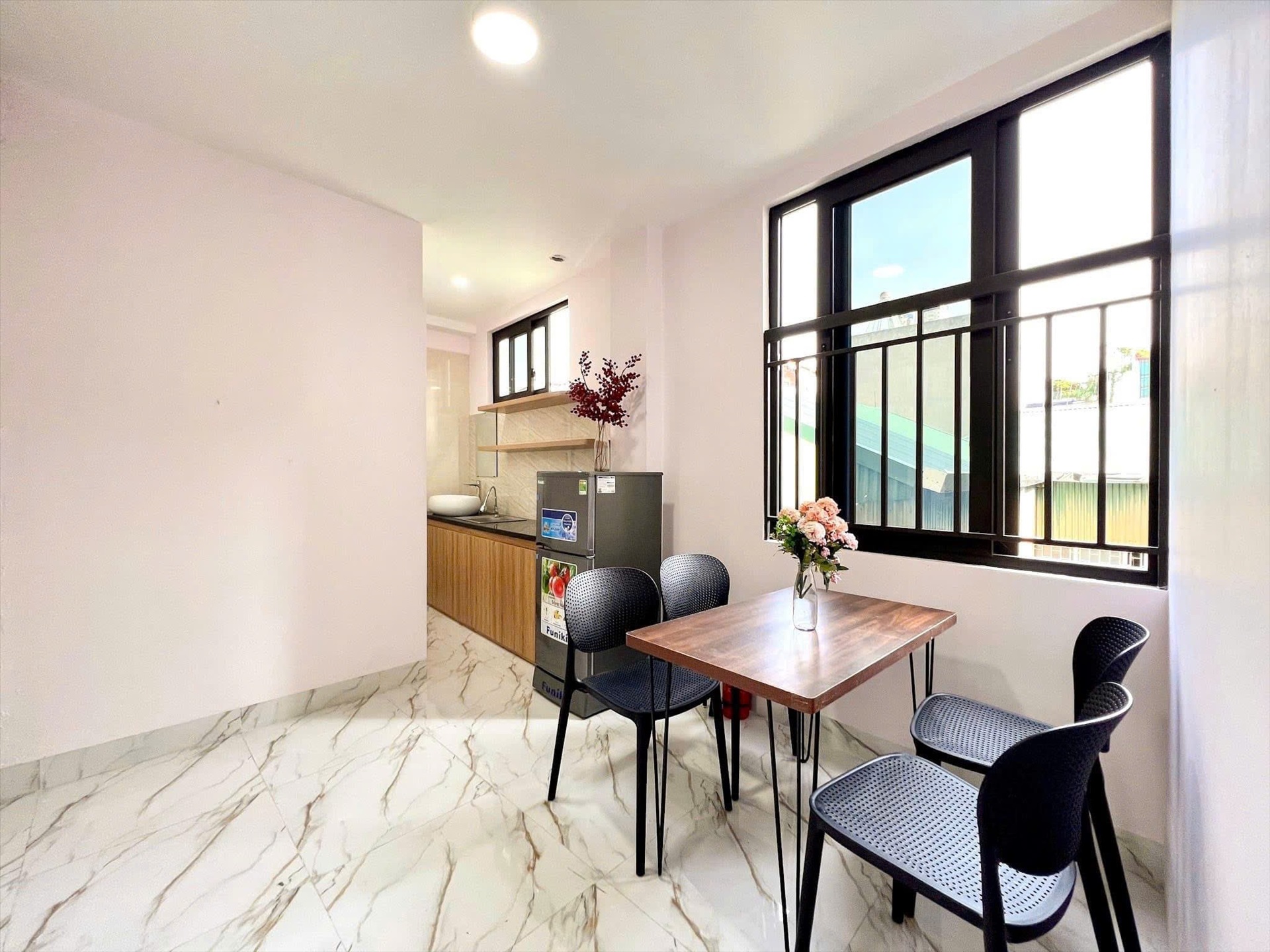 Phòng trọ 3 Phòng ngủ 70m2 tại Shome Văn Hương - Đống Đa - Phòng bếp