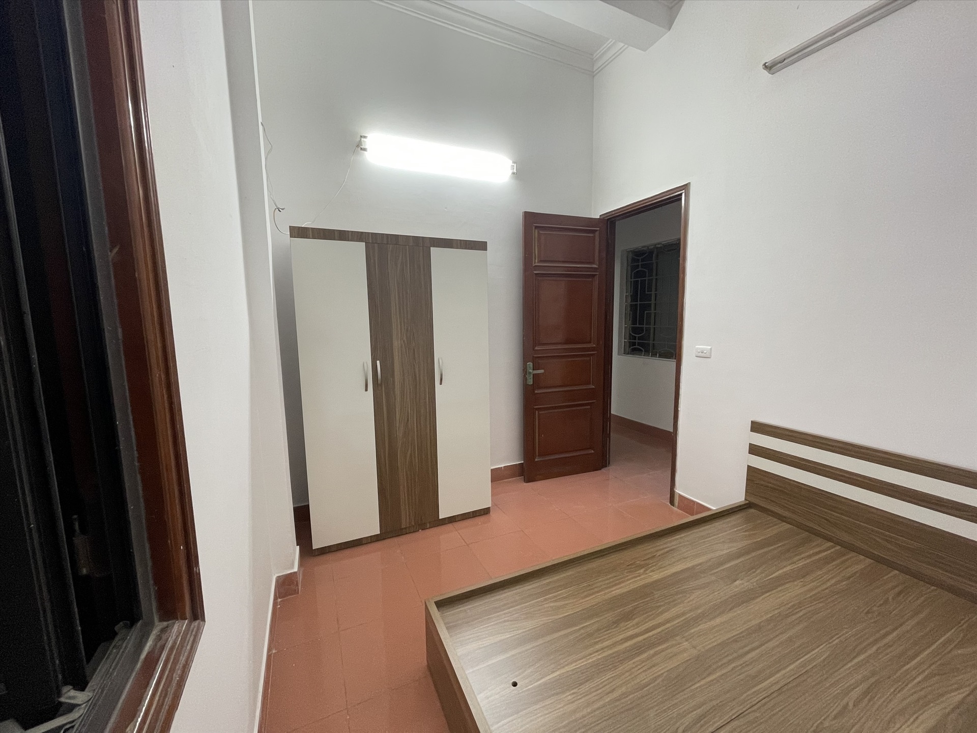 Phòng trọ Studio 20m2 tại TT House 4 Nguyễn Khánh Toàn - Cầu Giấy - Phòng ngủ