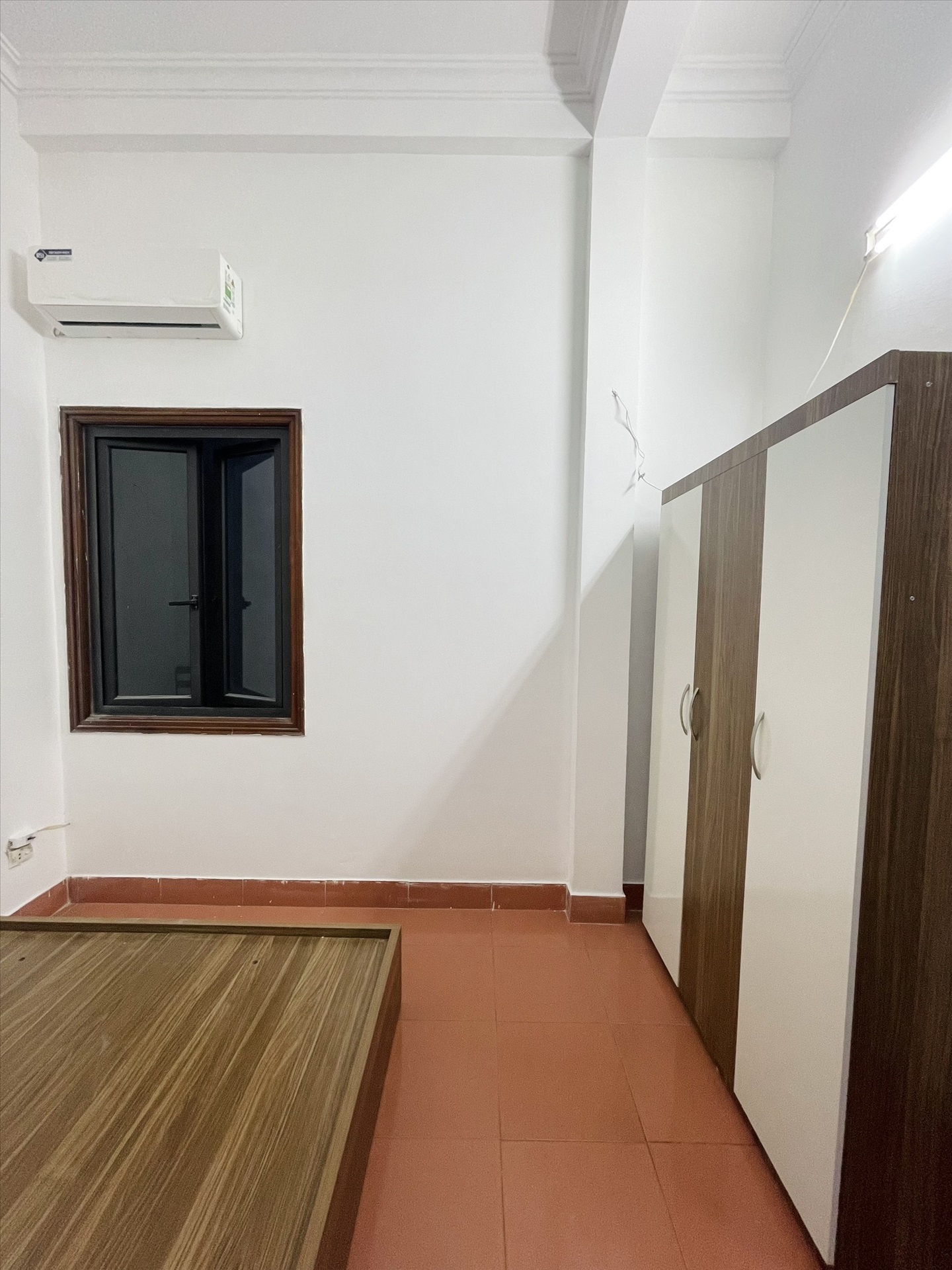 Phòng trọ Studio 20m2 tại TT House 4 Nguyễn Khánh Toàn - Cầu Giấy - Phòng ngủ