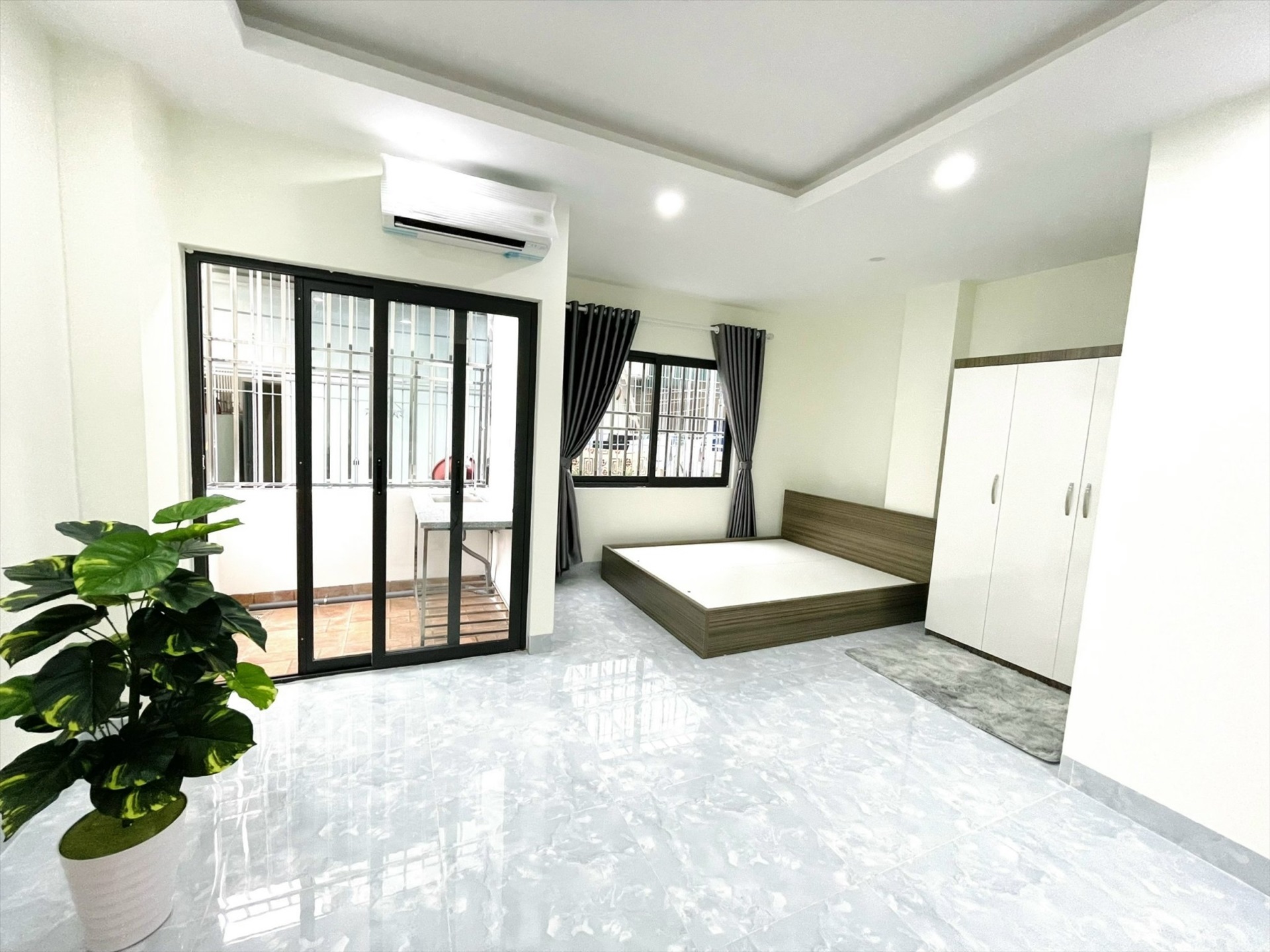 Phòng trọ 1 Phòng ngủ 35m2 tại TT House 3 Đường Láng - Đống Đa - Phòng ngủ