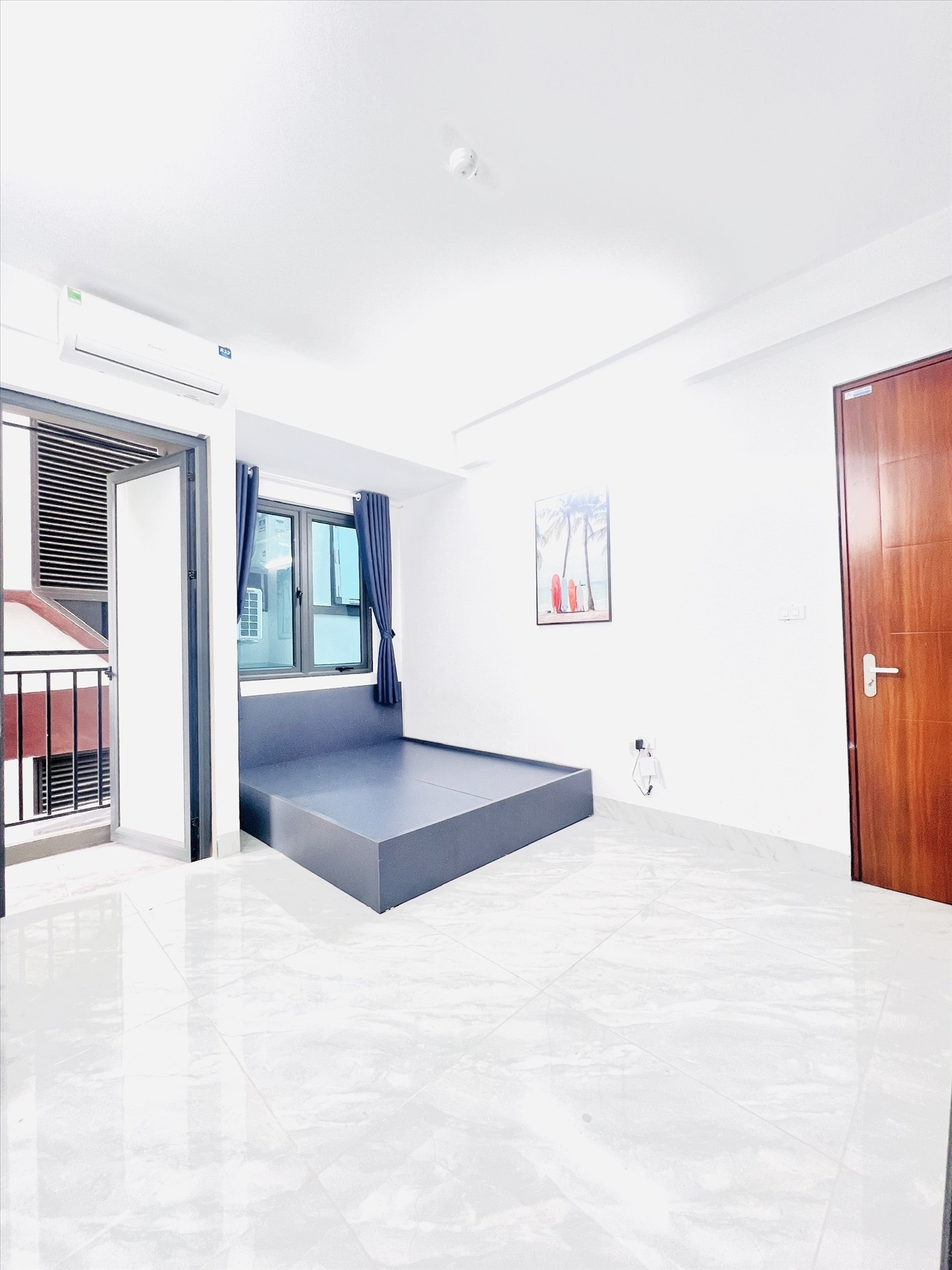 Phòng trọ Studio 25m2 tại QM Housing Apartment Lê Quang Đạo - Nam Từ Liêm - Phòng tắm