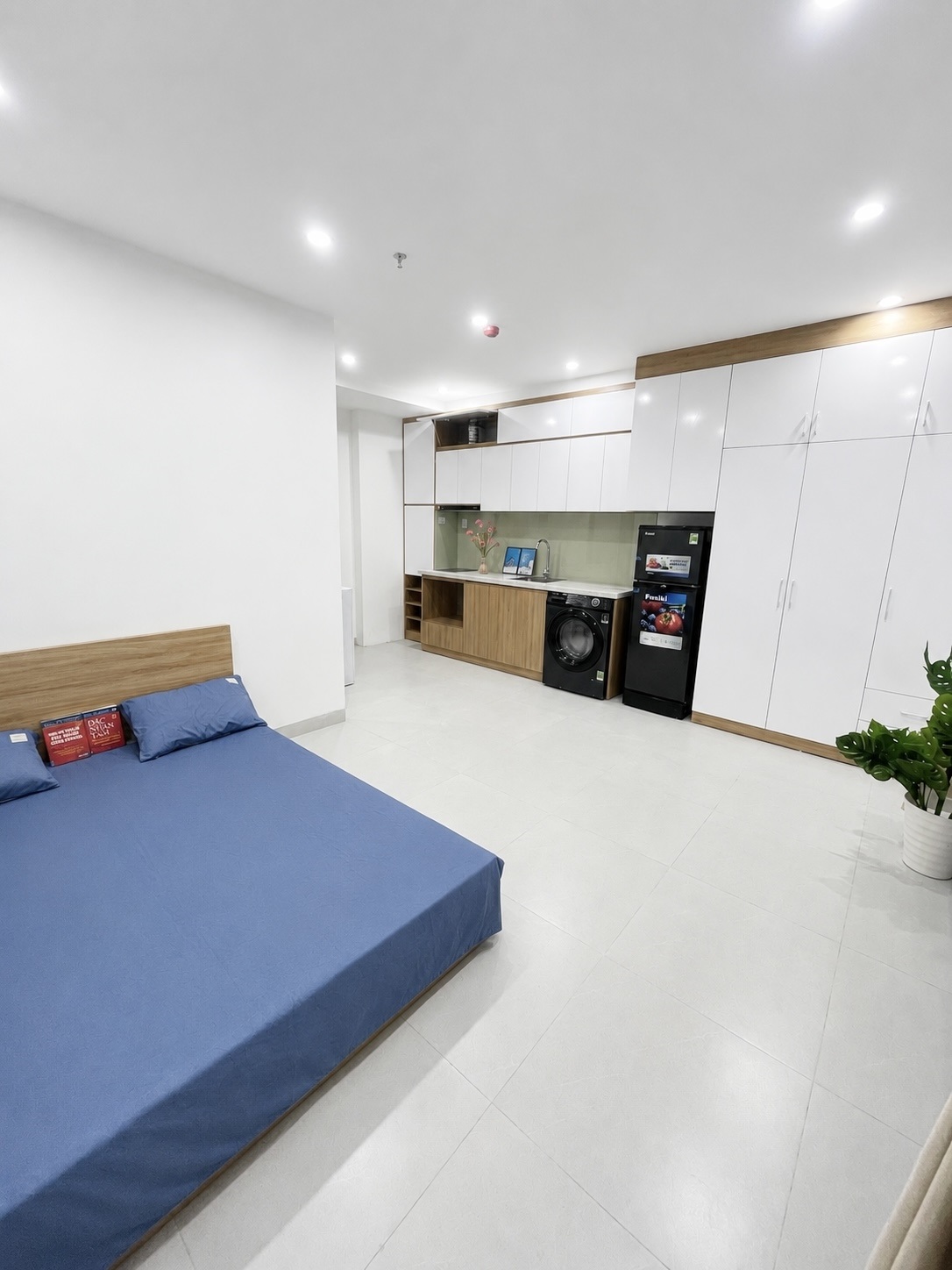 Phòng trọ Studio 30m2 tại Friends Team Vương Thừa Vũ - Thanh Xuân - Phòng ngủ