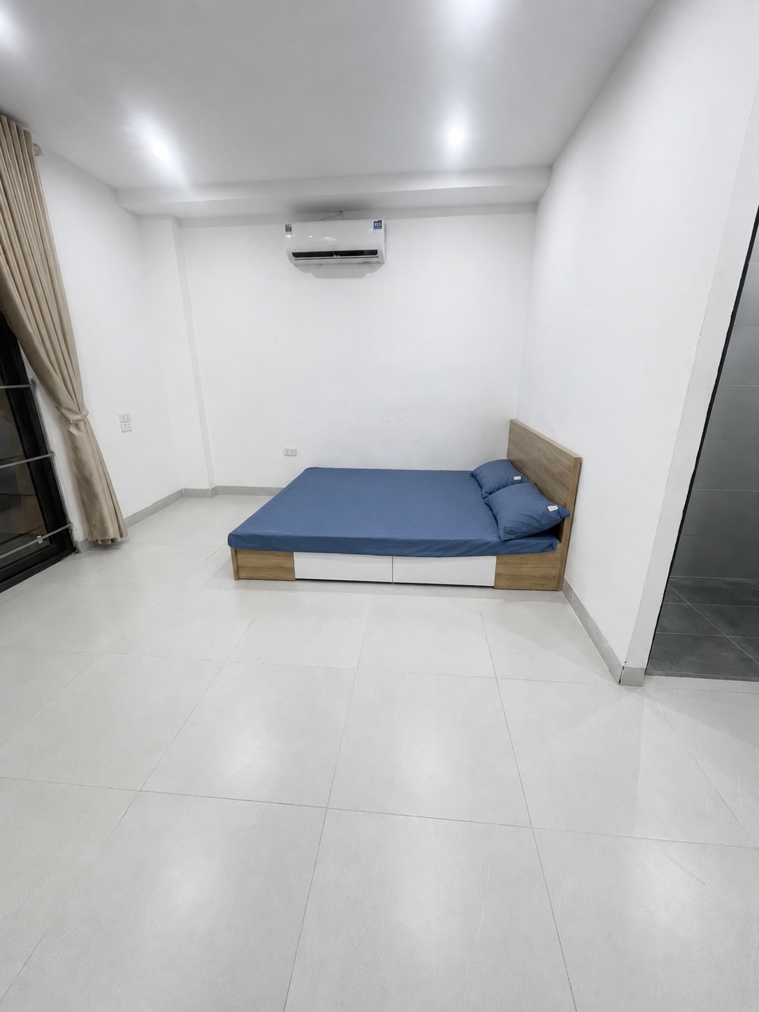 Phòng trọ Studio 30m2 tại Friends Team Vương Thừa Vũ - Thanh Xuân - Phòng ngủ