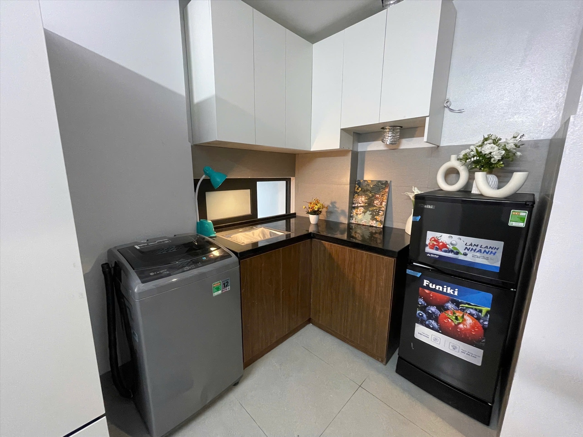 Phòng trọ Studio 40m2 tại DH House Nguyễn Khang - Cầu Giấy - Phòng bếp
