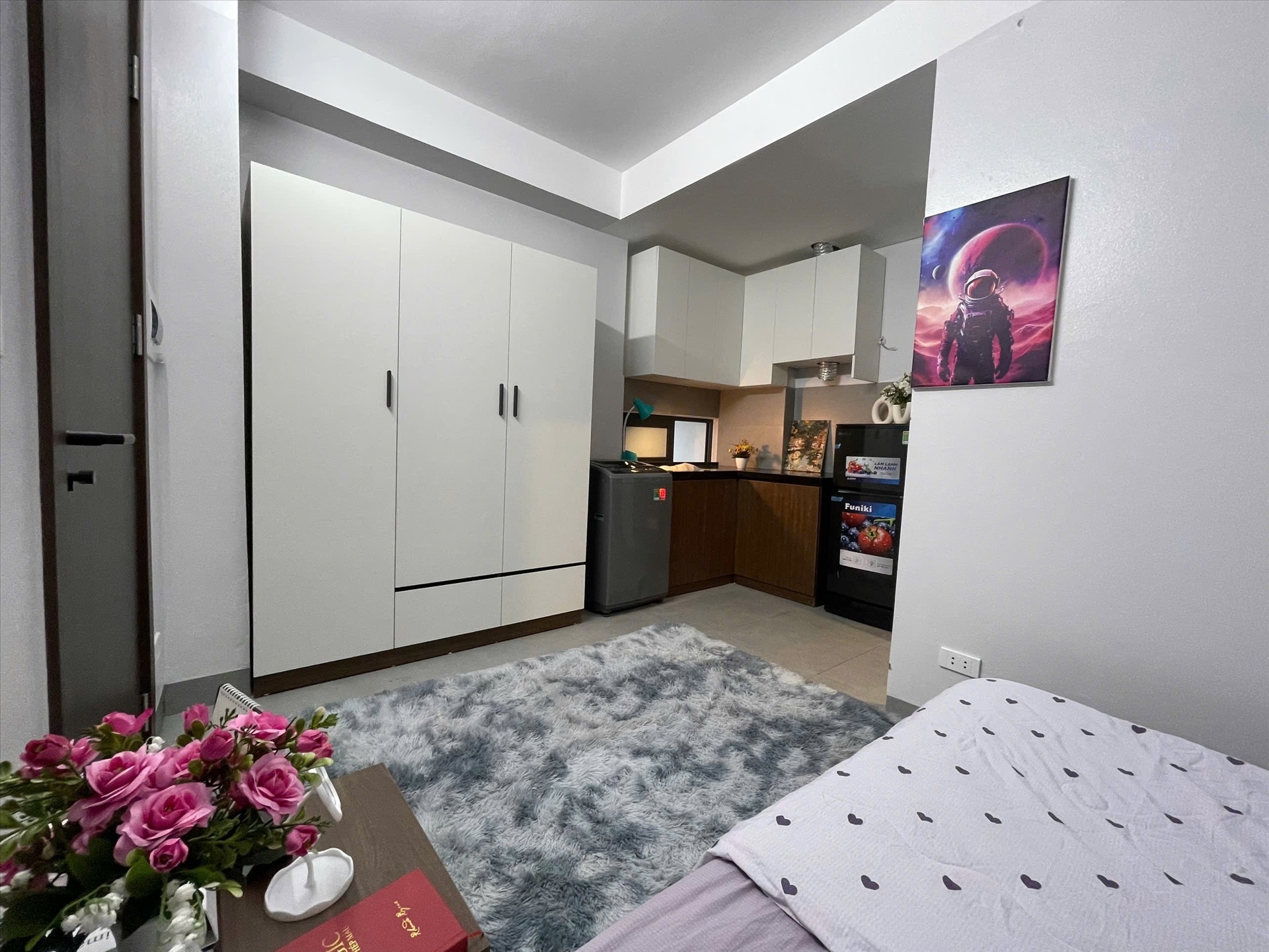 Phòng trọ Studio 40m2 tại DH House Nguyễn Khang - Cầu Giấy - Phòng bếp