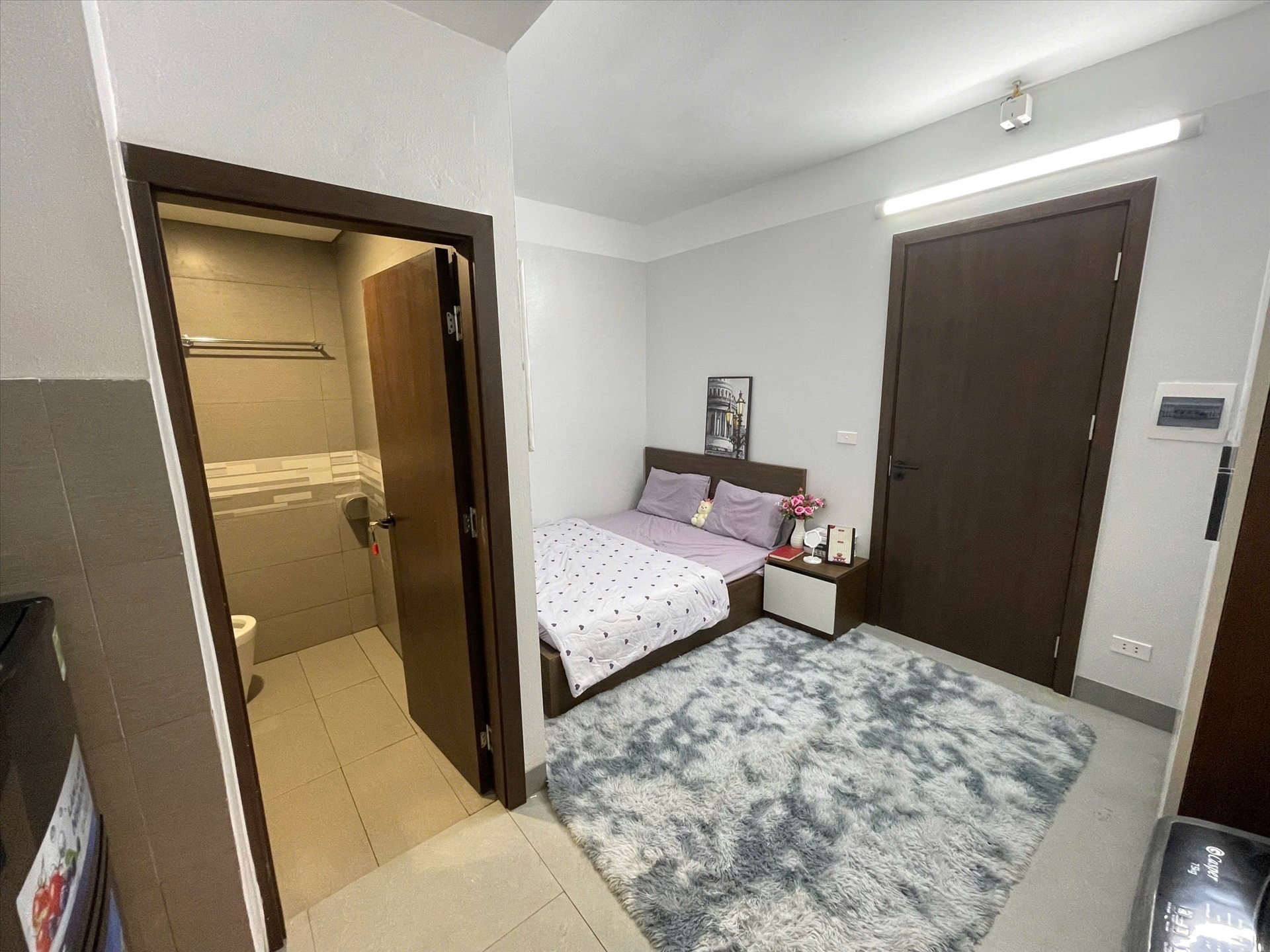 Phòng trọ Studio 40m2 tại DH House Nguyễn Khang - Cầu Giấy - Phòng ngủ