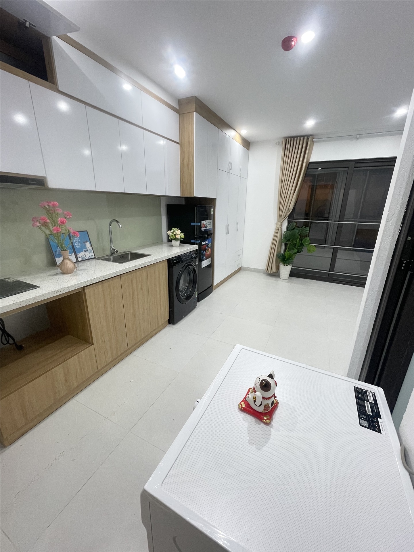 Phòng trọ Studio 30m2 tại Friends Team Vương Thừa Vũ - Thanh Xuân - Phòng bếp