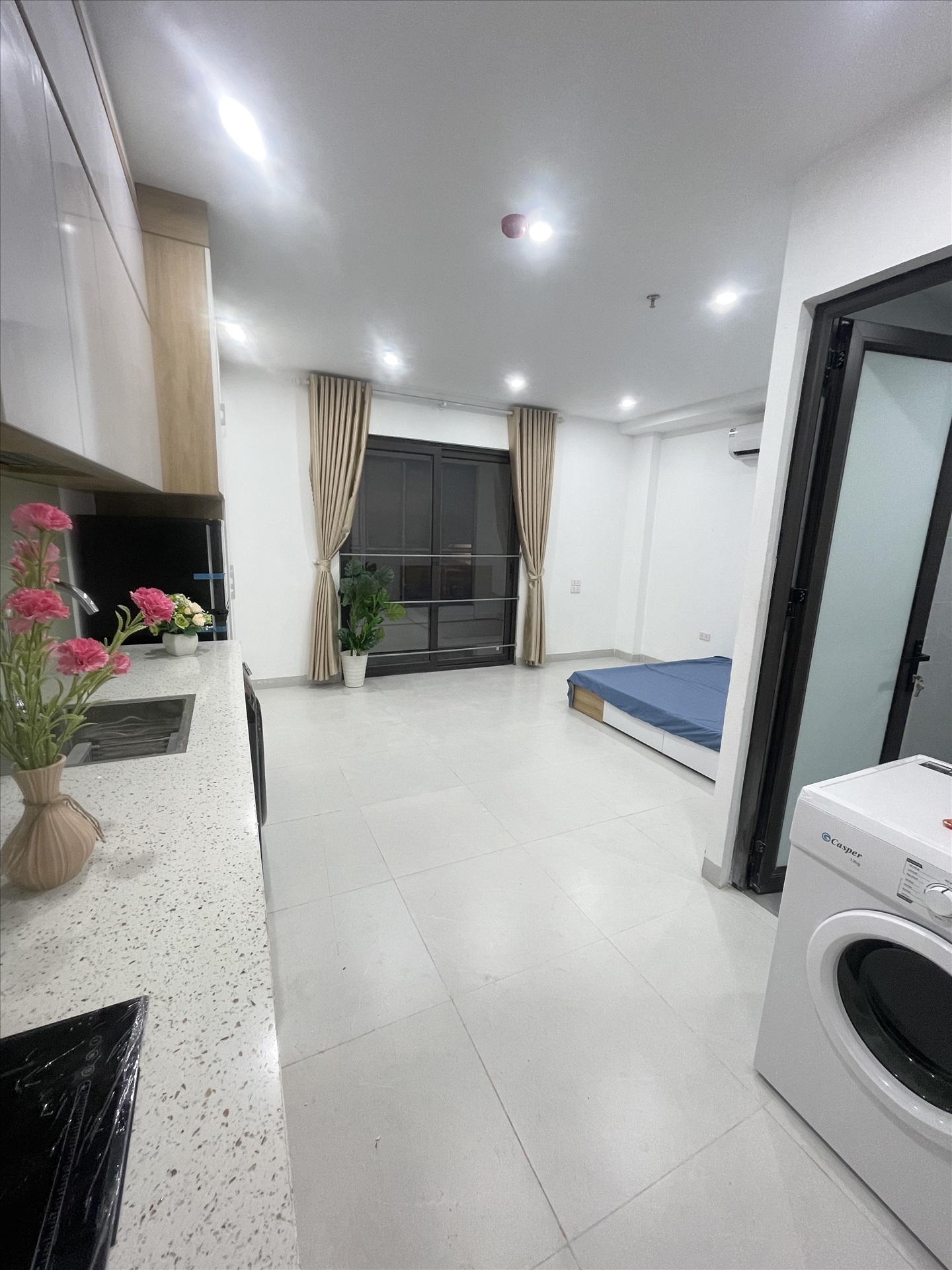 Phòng trọ Studio 30m2 tại Friends Team Vương Thừa Vũ - Thanh Xuân - Phòng ngủ