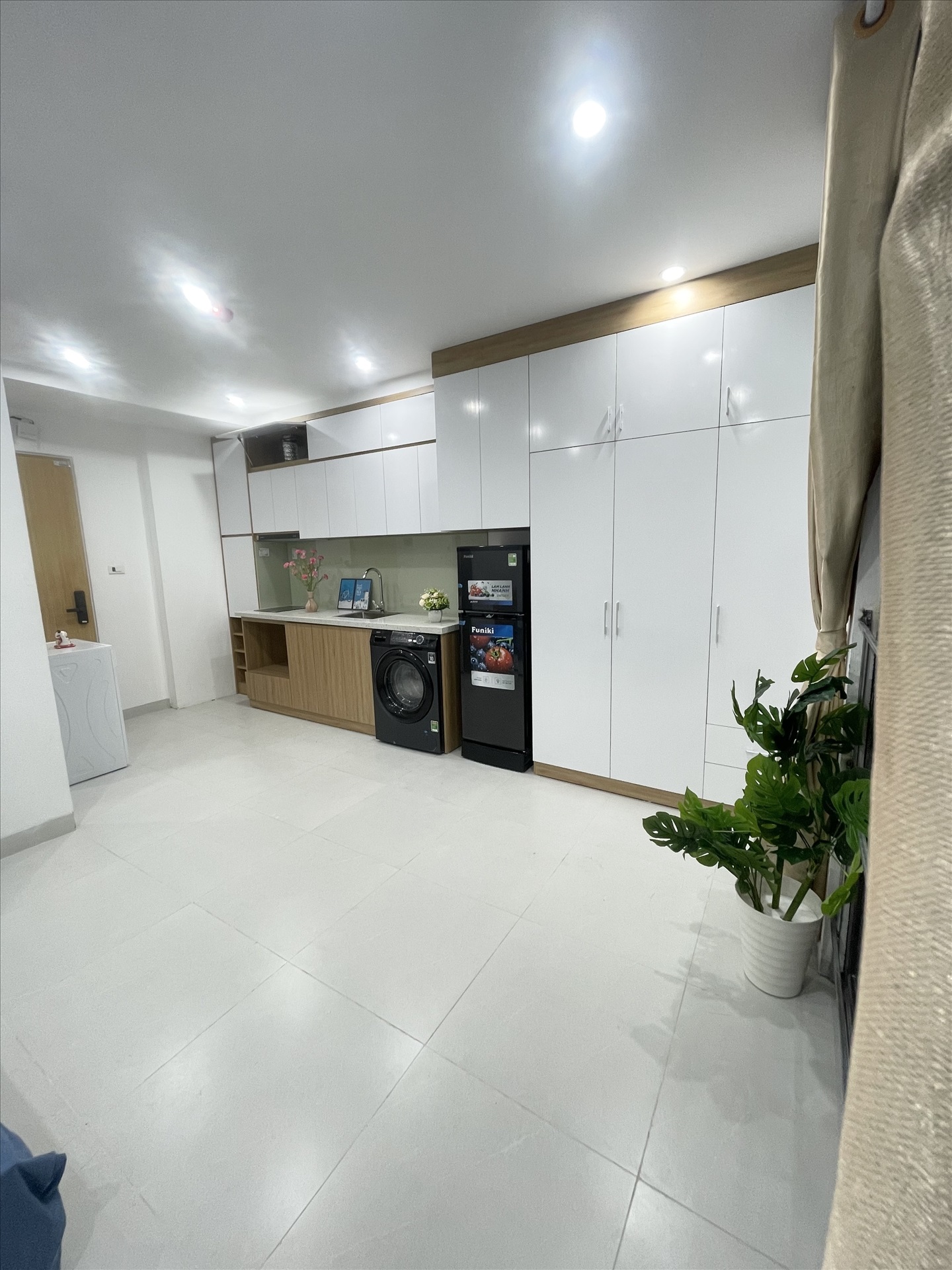 Phòng trọ Studio 30m2 tại Friends Team Vương Thừa Vũ - Thanh Xuân - Phòng bếp