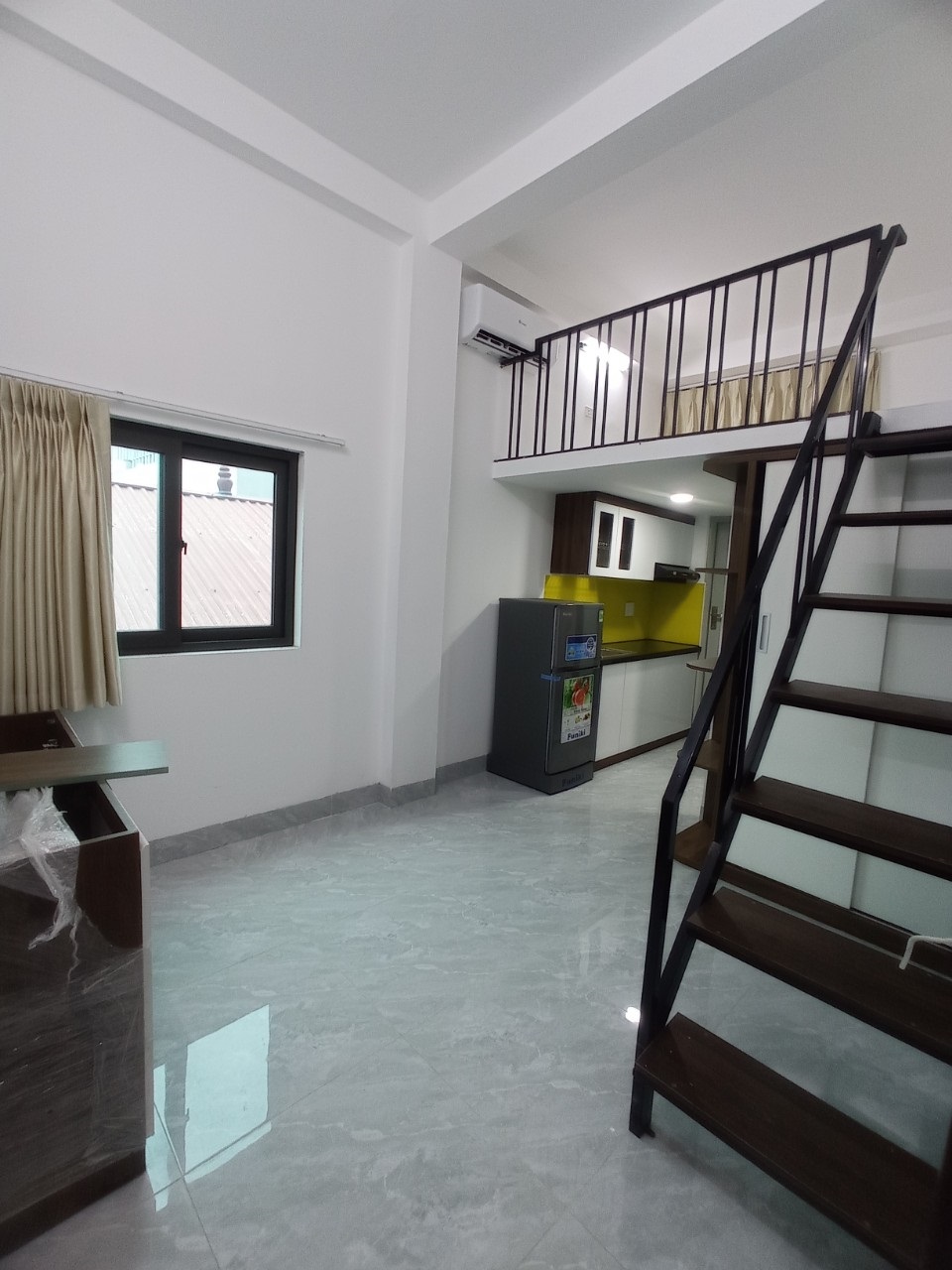 Phòng trọ Duplex 25m2 tại GH Home 1 Thanh Bình - Hà Đông - Phòng khách
