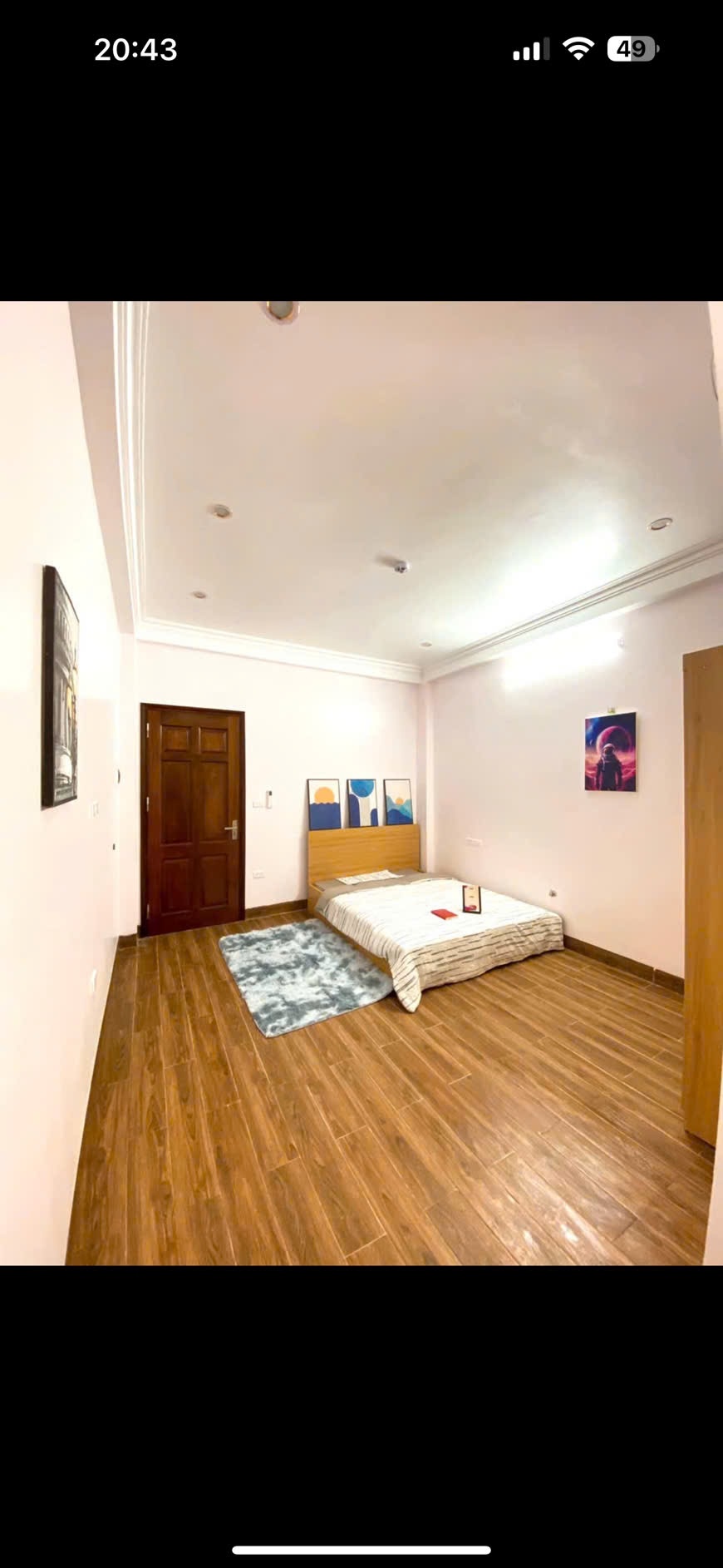 Phòng trọ Studio 60m2 tại DH House 4 Bùi Xương Trạch - Thanh Xuân - Phòng ngủ