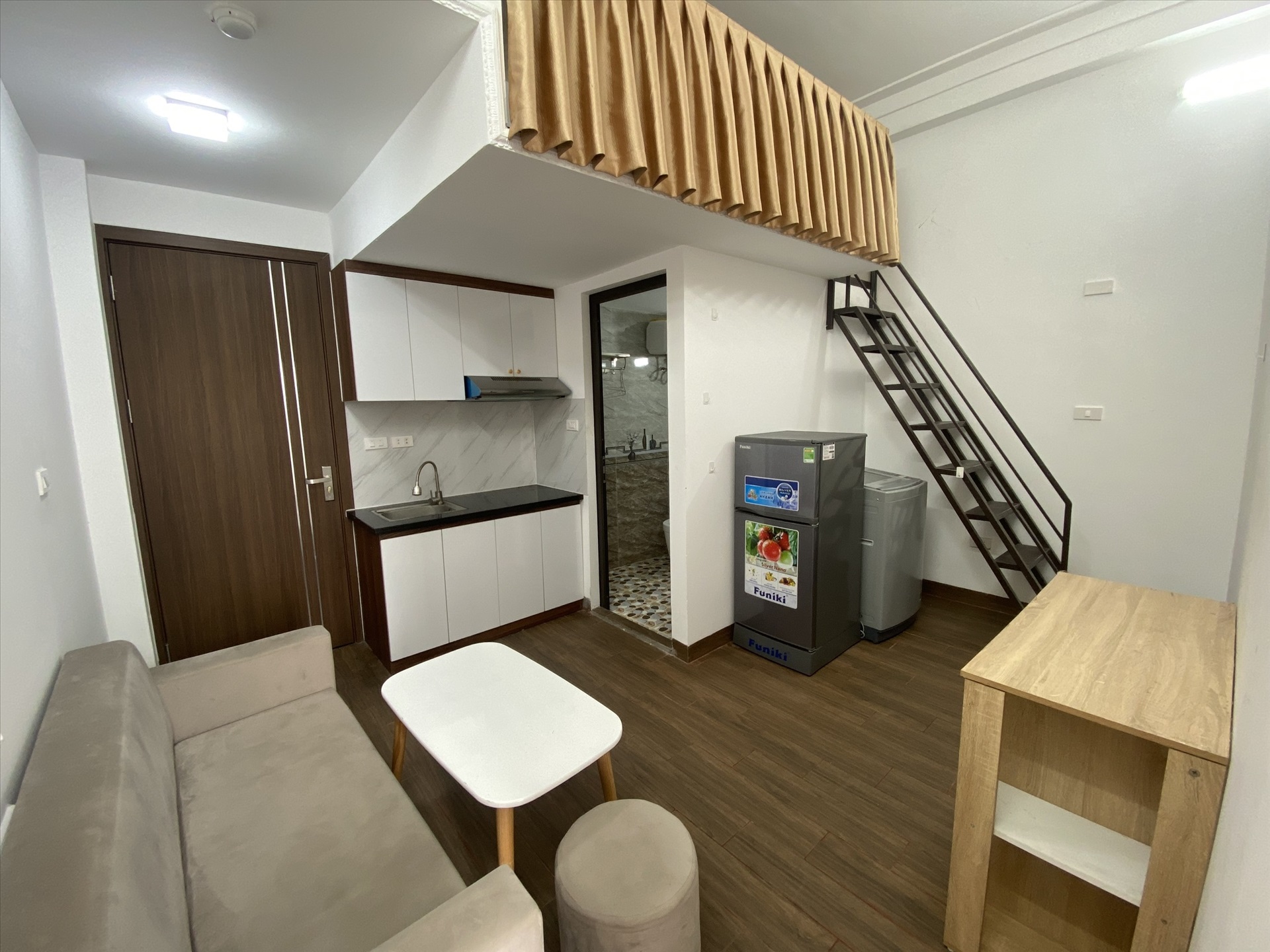 Phòng trọ 1 Phòng ngủ 35m2 tại DH House Chính Kinh - Thanh Xuân - Phòng bếp