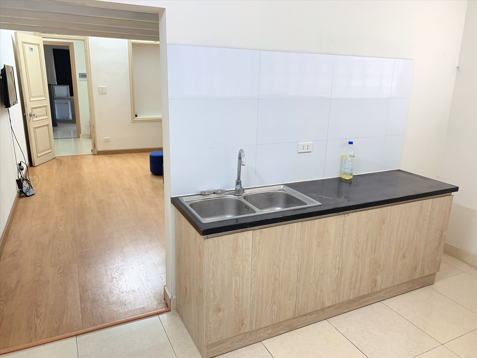 Phòng trọ Duplex 35m2 tại AT Home Ngọc Khánh - Ba Đình - Phòng bếp