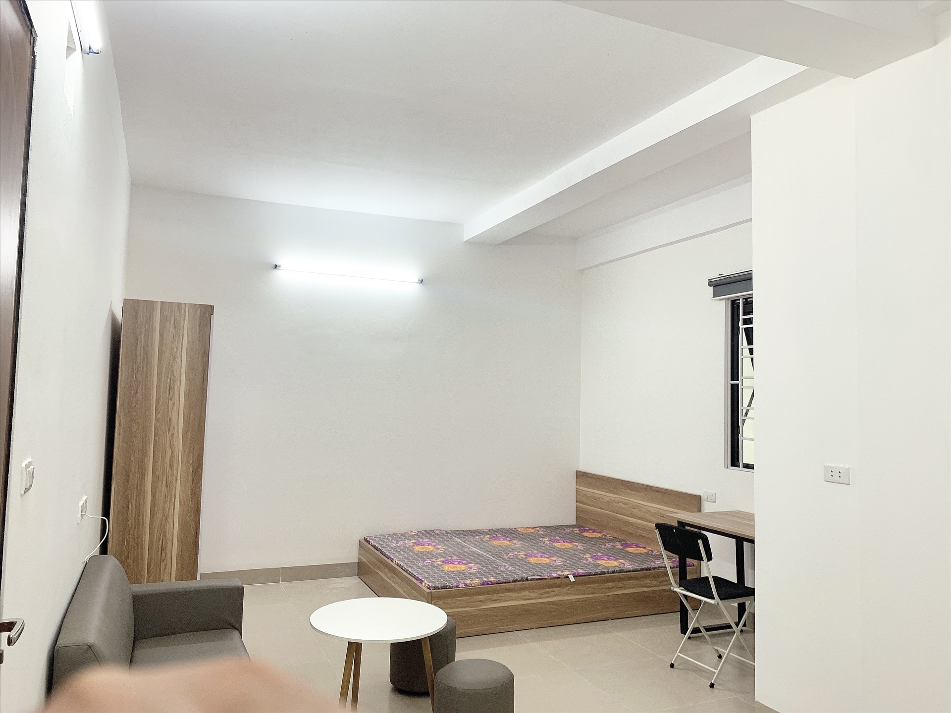 Phòng trọ Studio 30m2 tại AT Dương Quảng Hàm - Cầu Giấy - Phòng ngủ