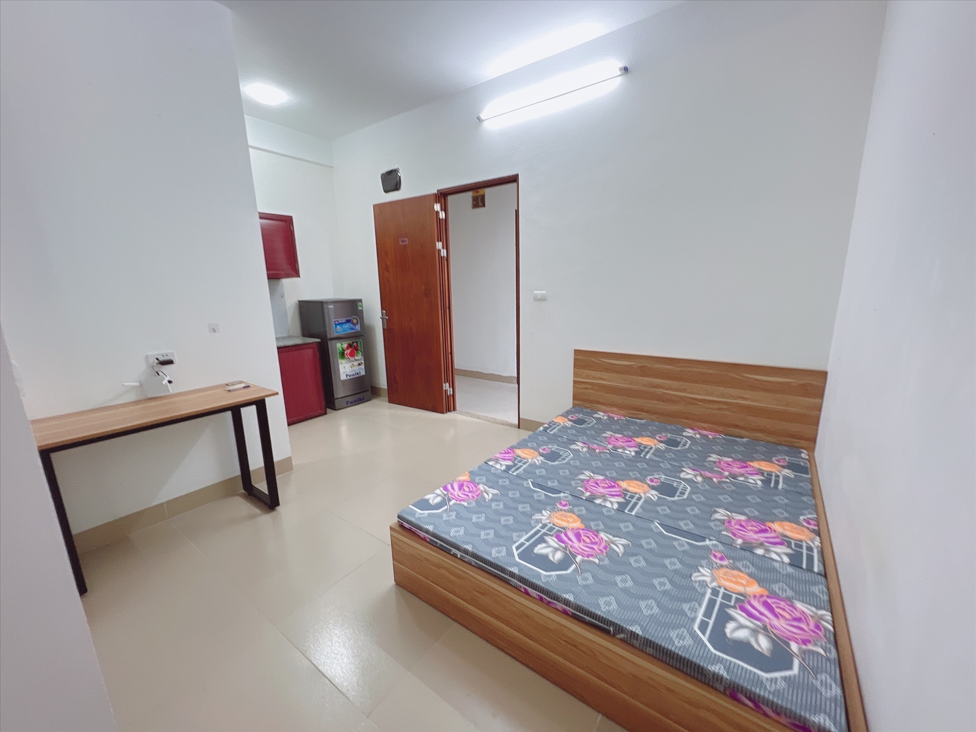 Phòng trọ Studio 30m2 tại AT Dương Quảng Hàm - Cầu Giấy - Phòng ngủ