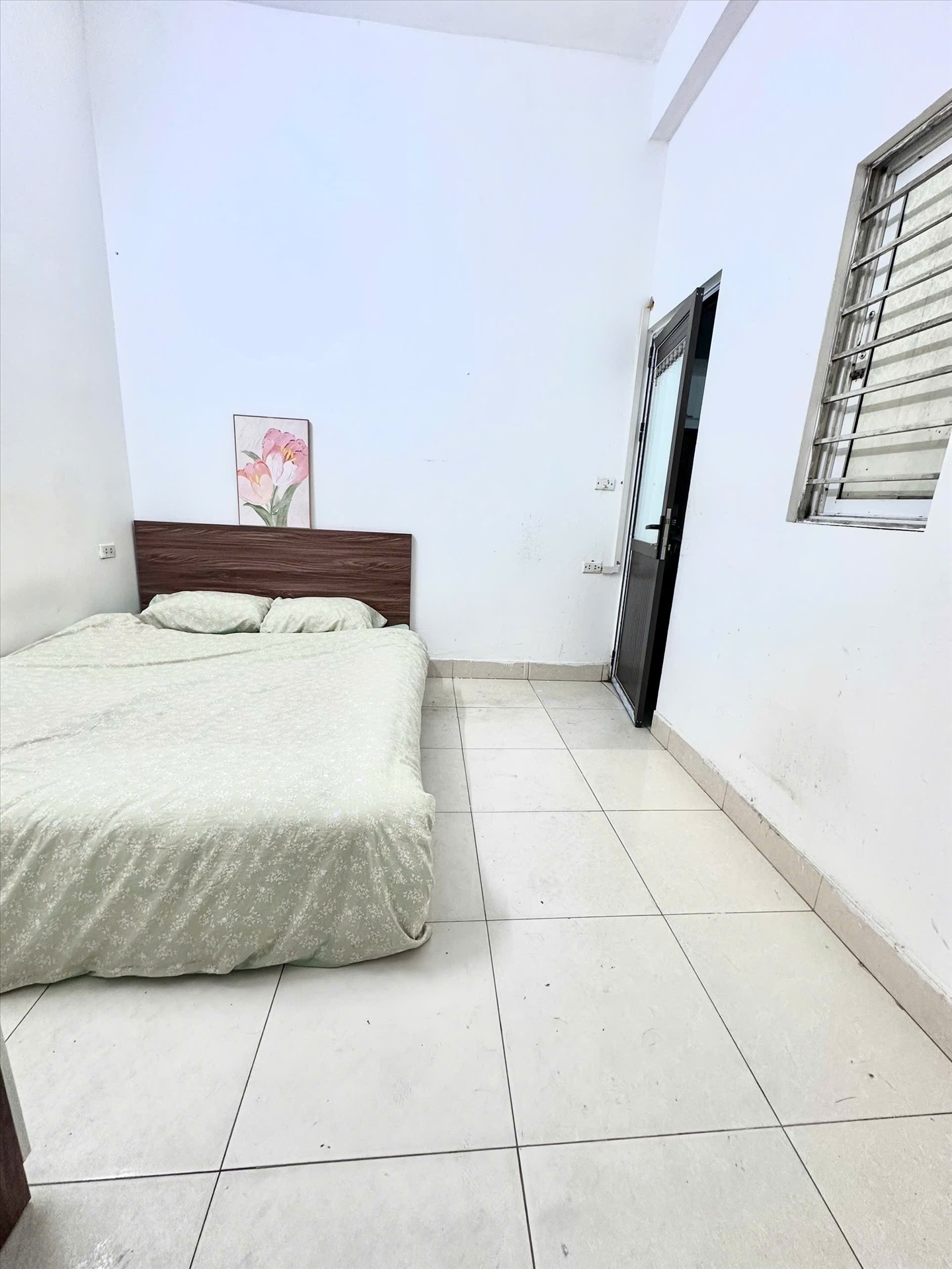 Phòng trọ Studio 25m2 tại Time House Chùa Láng - Đống Đa - Phòng ngủ
